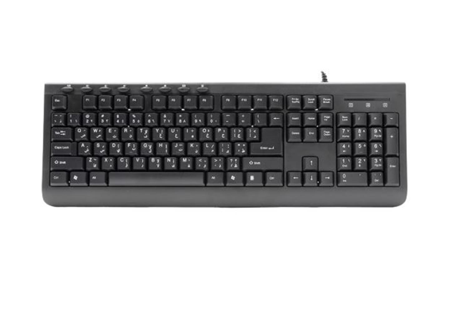 Frisby FK-204AU  Kablolu Multimedia Klavye (Arapça)
