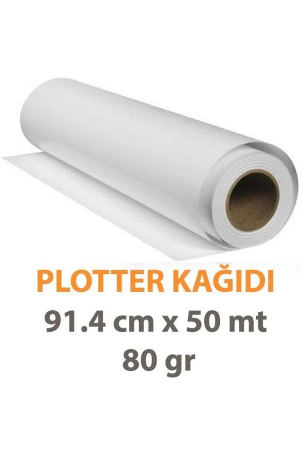 Bilgitaş Plotter Kağıdı Rulo 91.4x50 MT 80 GR