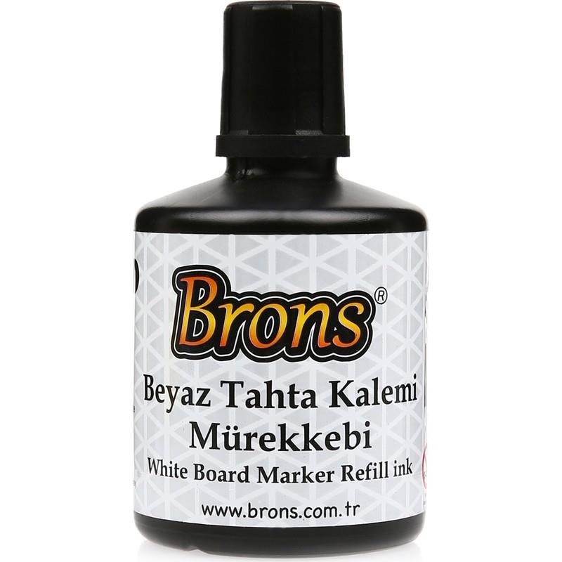 Brons Tahta Kalem Mürekkebi 100 CC Siyah BR-353