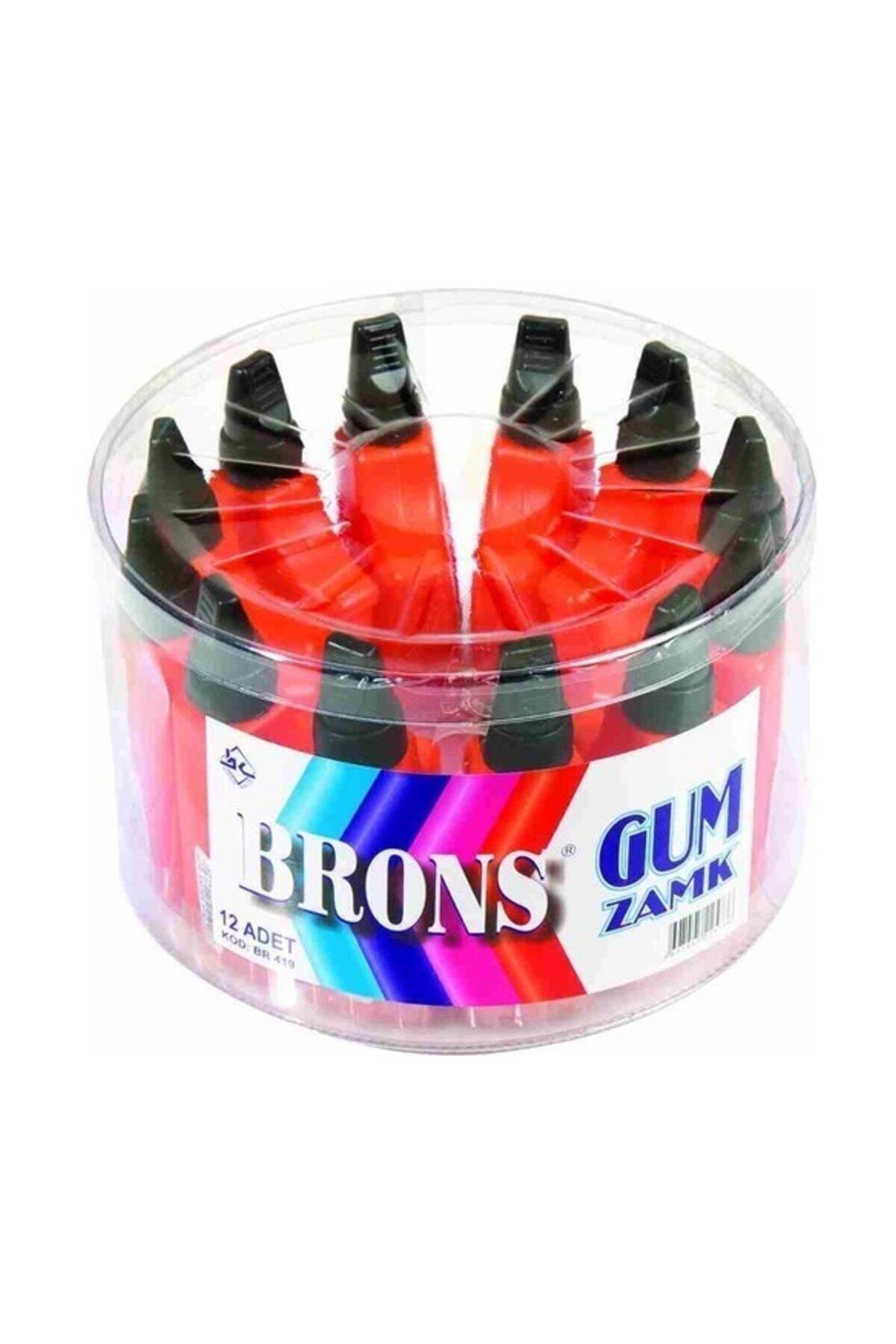 Brons Zamk Yapıştırıcı Gumi 65 Gram Zamk Yapıştırıcı (12 Li Paket)