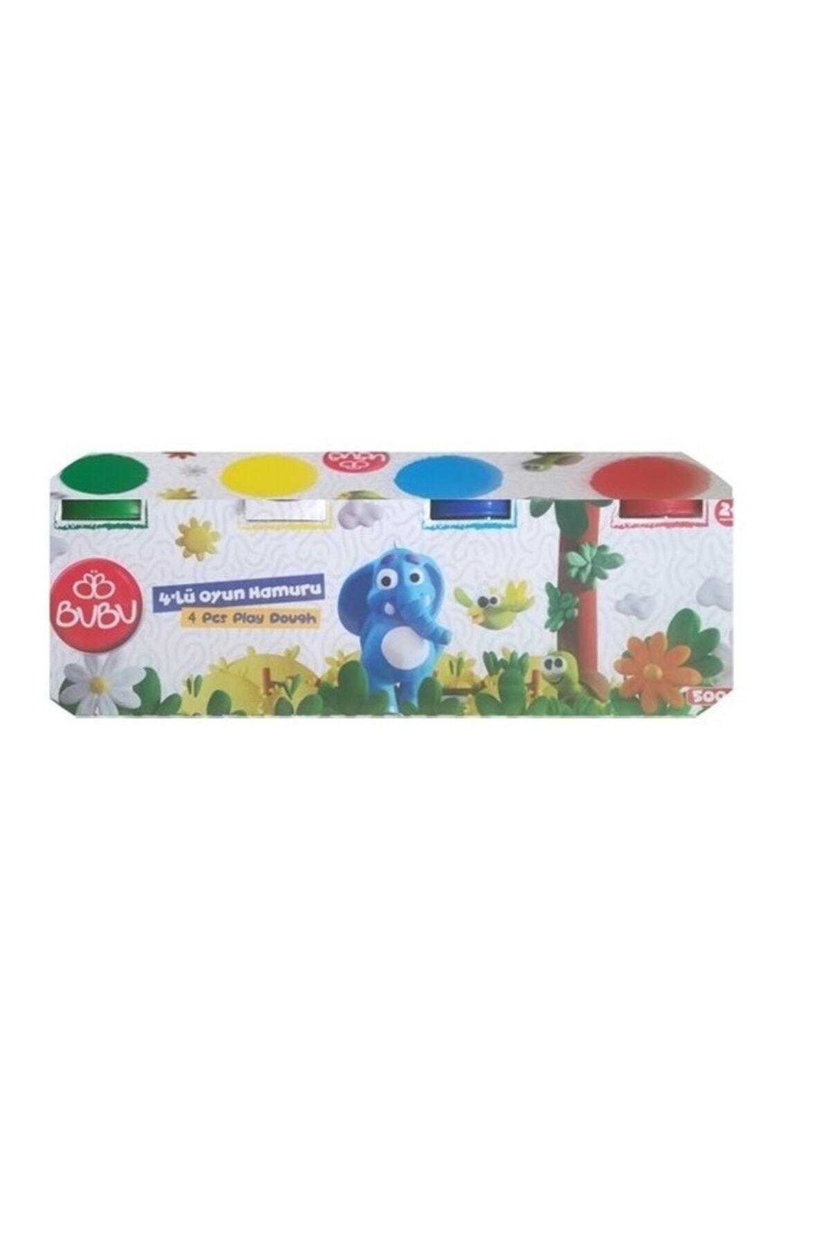 Bu-Bu Büyük Oyun Hamuru 6 Renk 6 x 100 Gram Oyun Hamuru