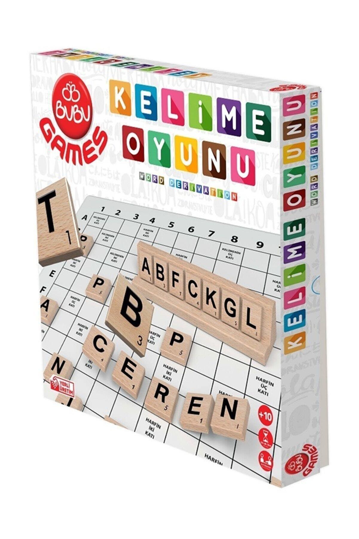 Bu-Bu Games Ahşap Kelime Oyunu