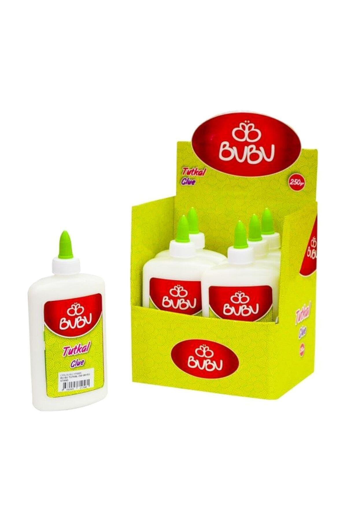 Bu-Bu Tutkal 250 Gram Beyaz Tutkal (6 Lı Paket)