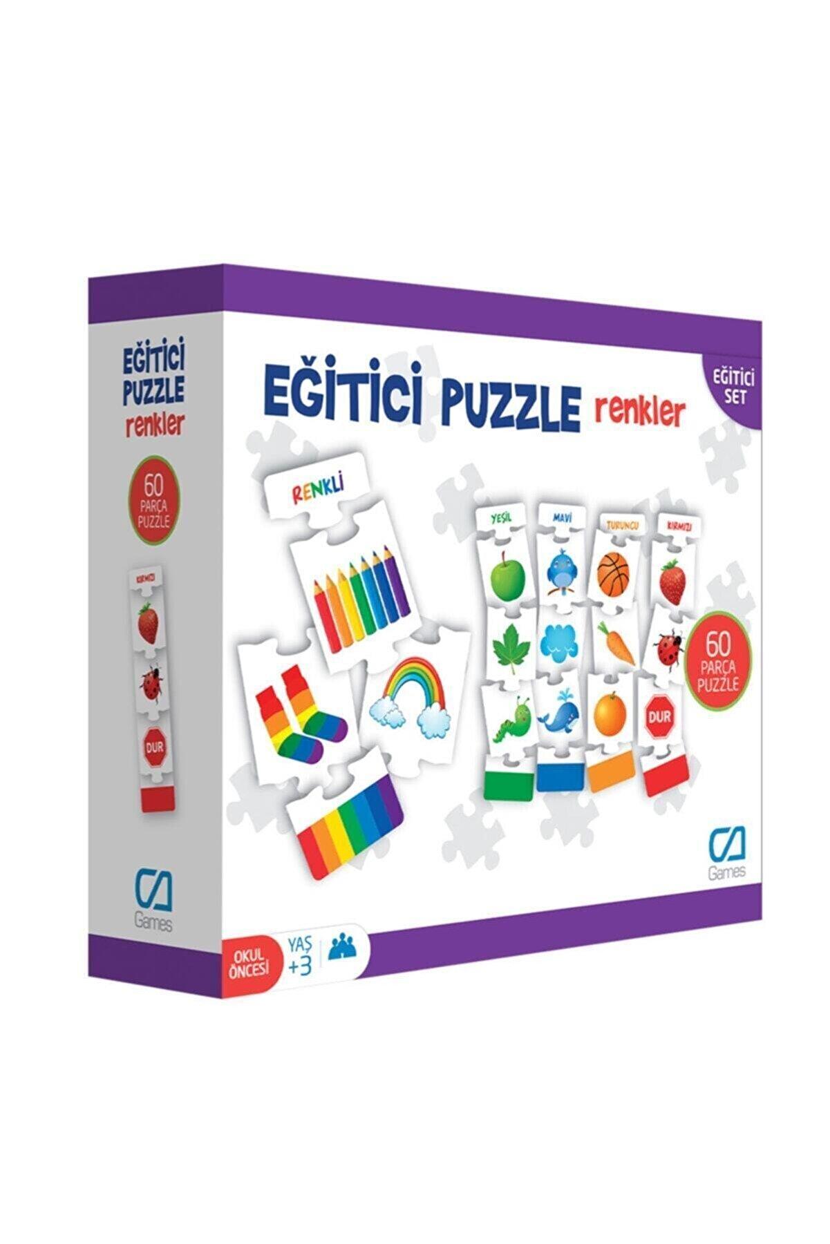 Ca Eğitici Puzzle Renkler