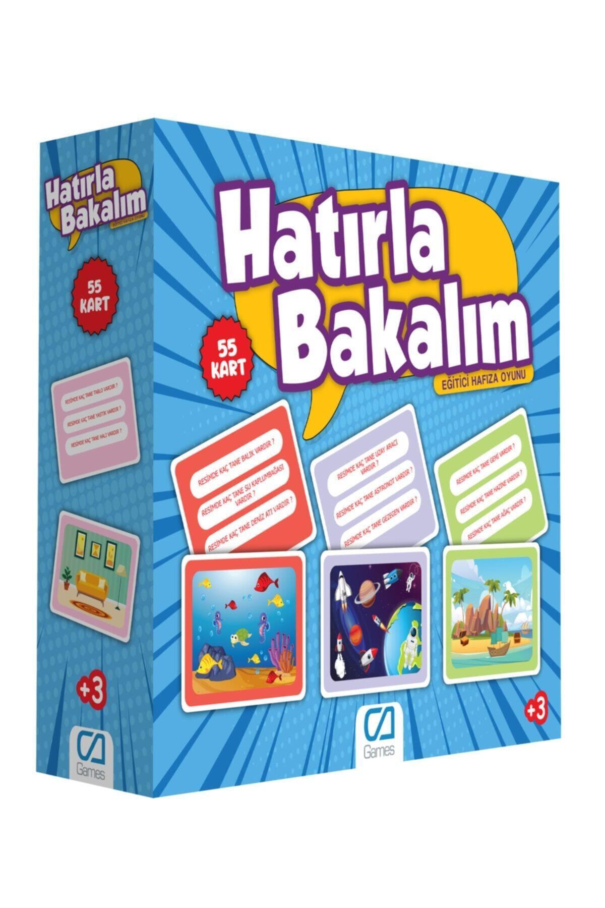 Ca Games Hatırla Bakalım - Eğitici Oyun Kartları
