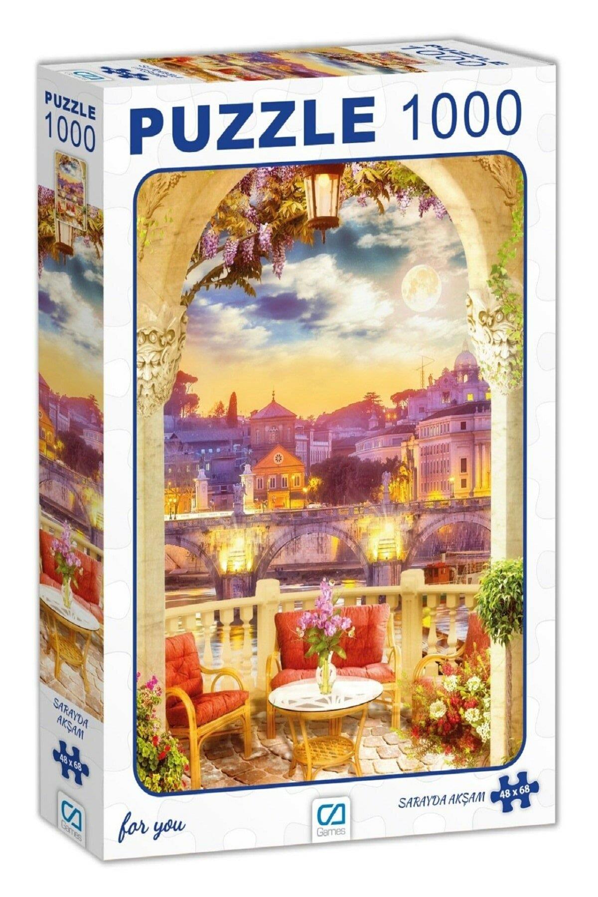 Ca Puzzle Sarayda Akşam 1000 Parça Puzzle