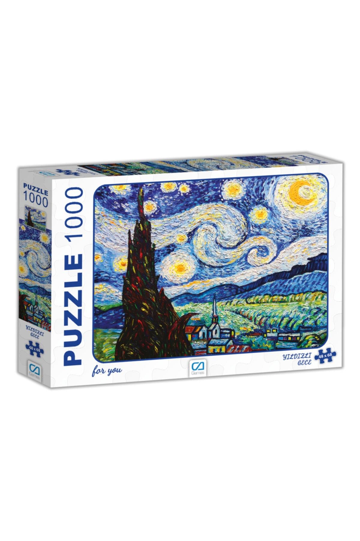 Ca Games Yıldızlı Gece Puzzle 1000 Parça Puzzle