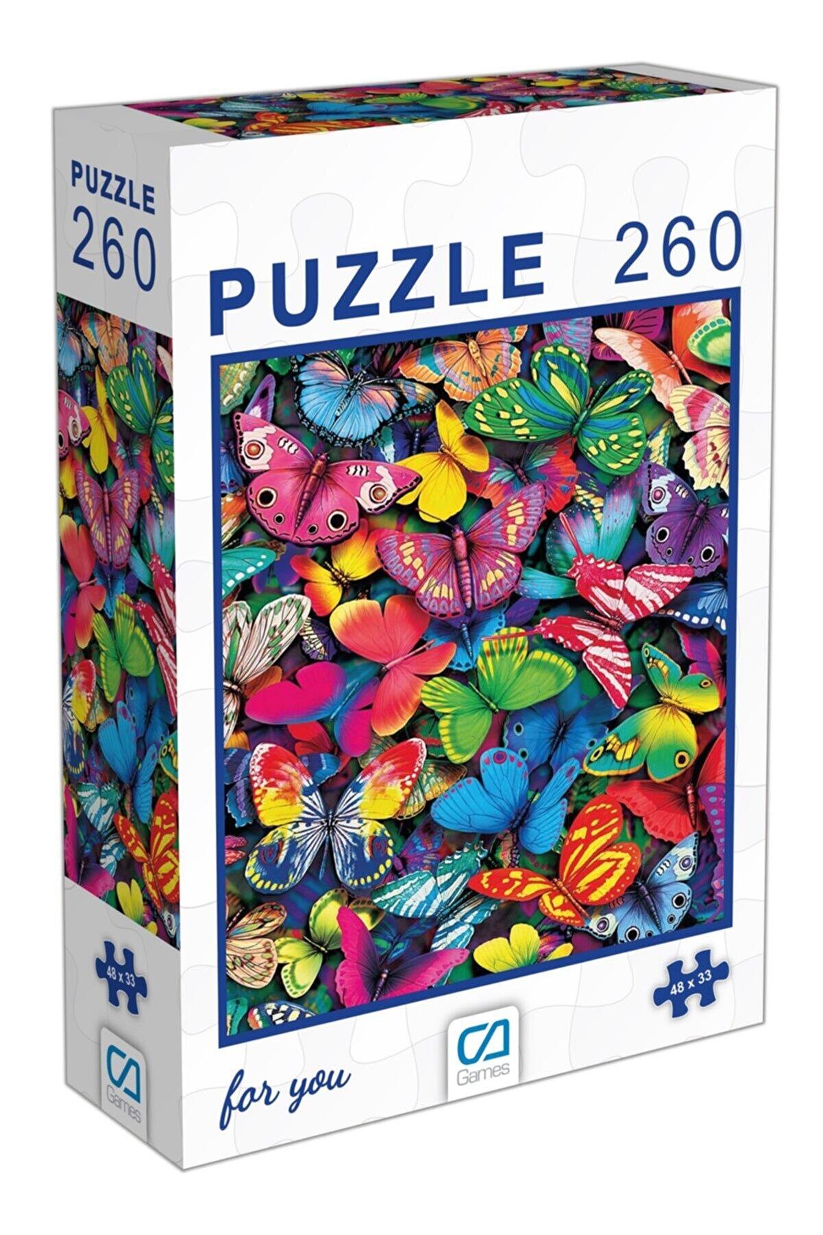 Ca Games Kelebeker Puzzle 260 Parça 48 x 33 cm