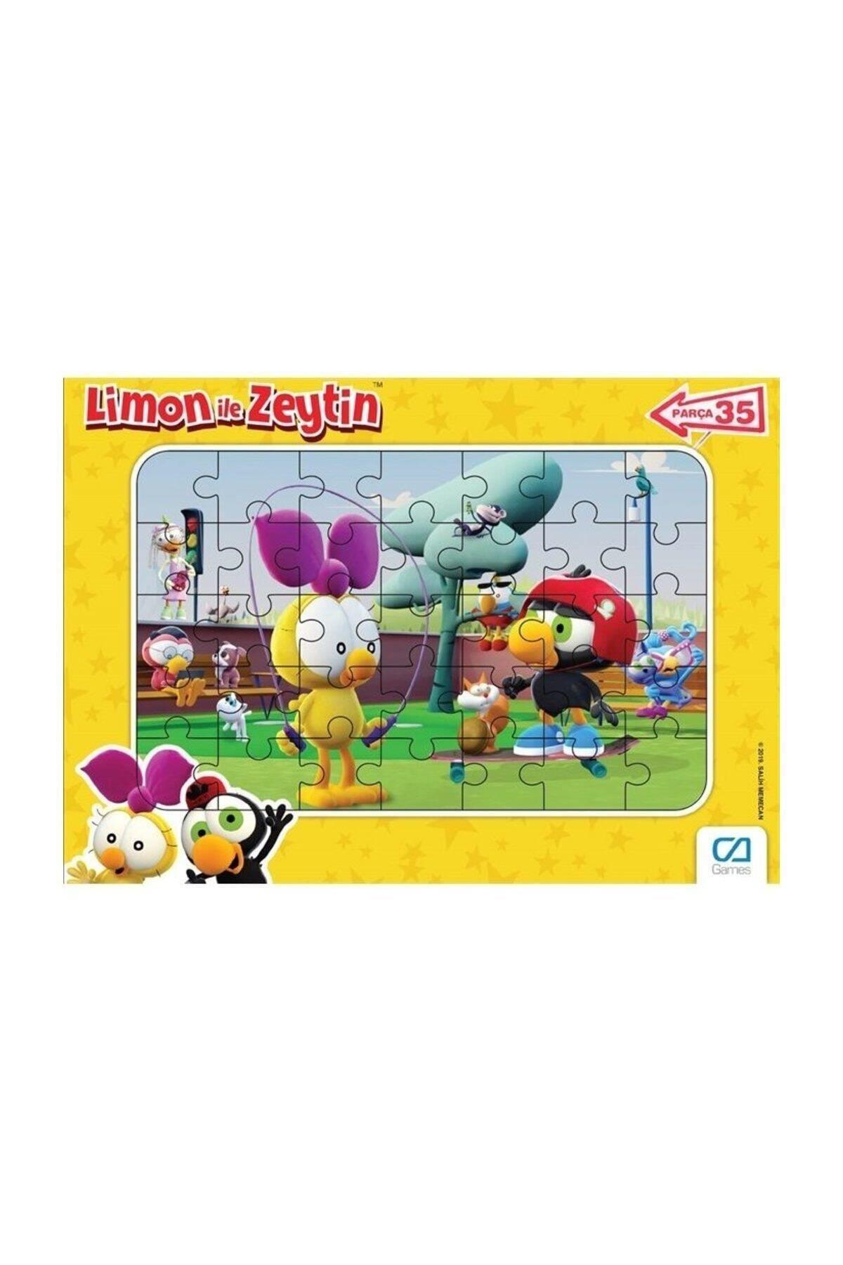 Ca GamesLimon İle Zeytin 35 Parça Puzzle (Karışık Model 1 Adet)