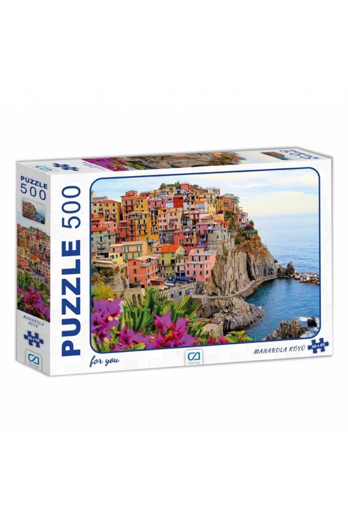 Ca Puzzle Manarola Köyü 500 Parça Puzzle