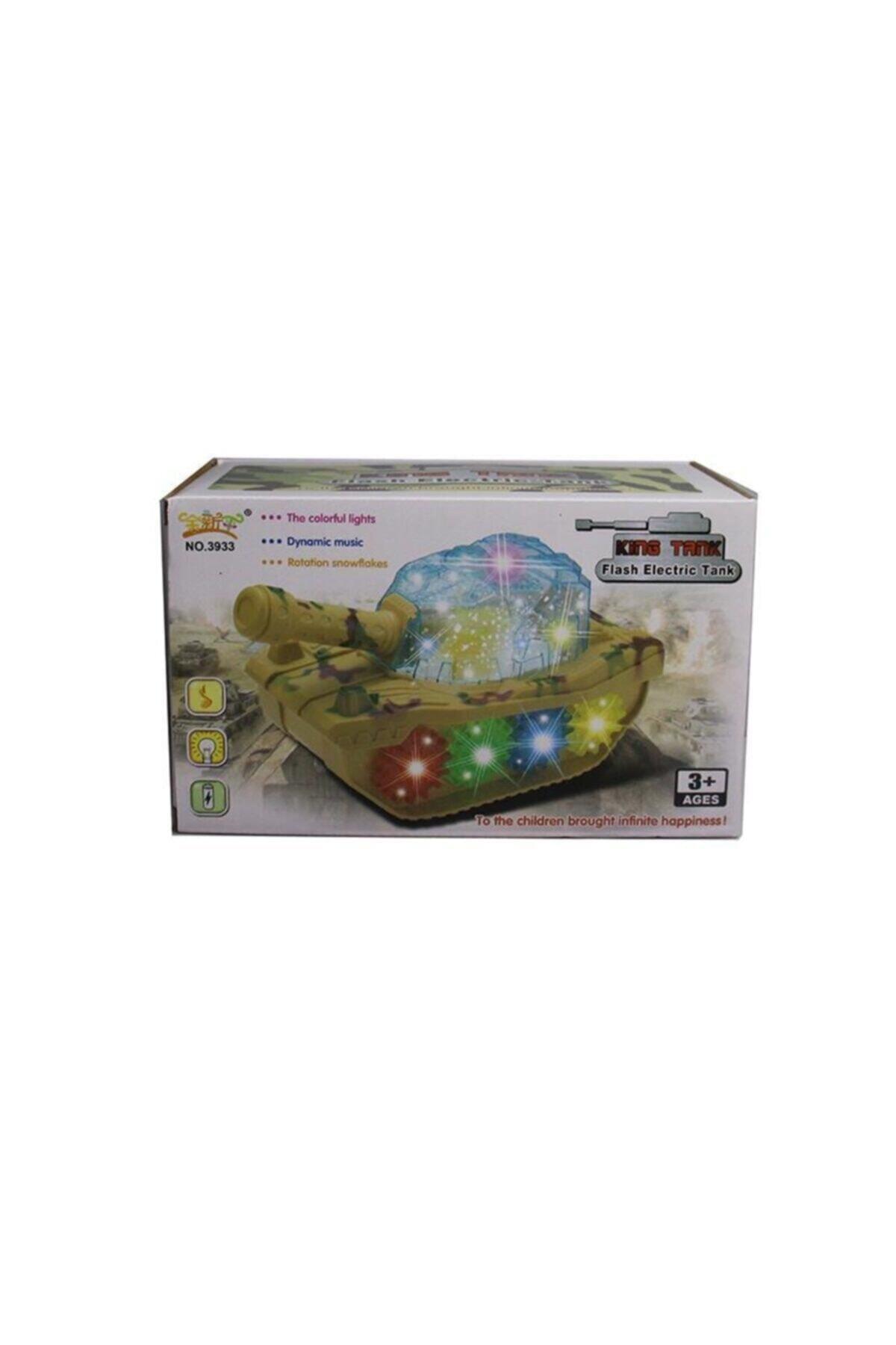 Can Kutulu Pilli Işıklı Tank