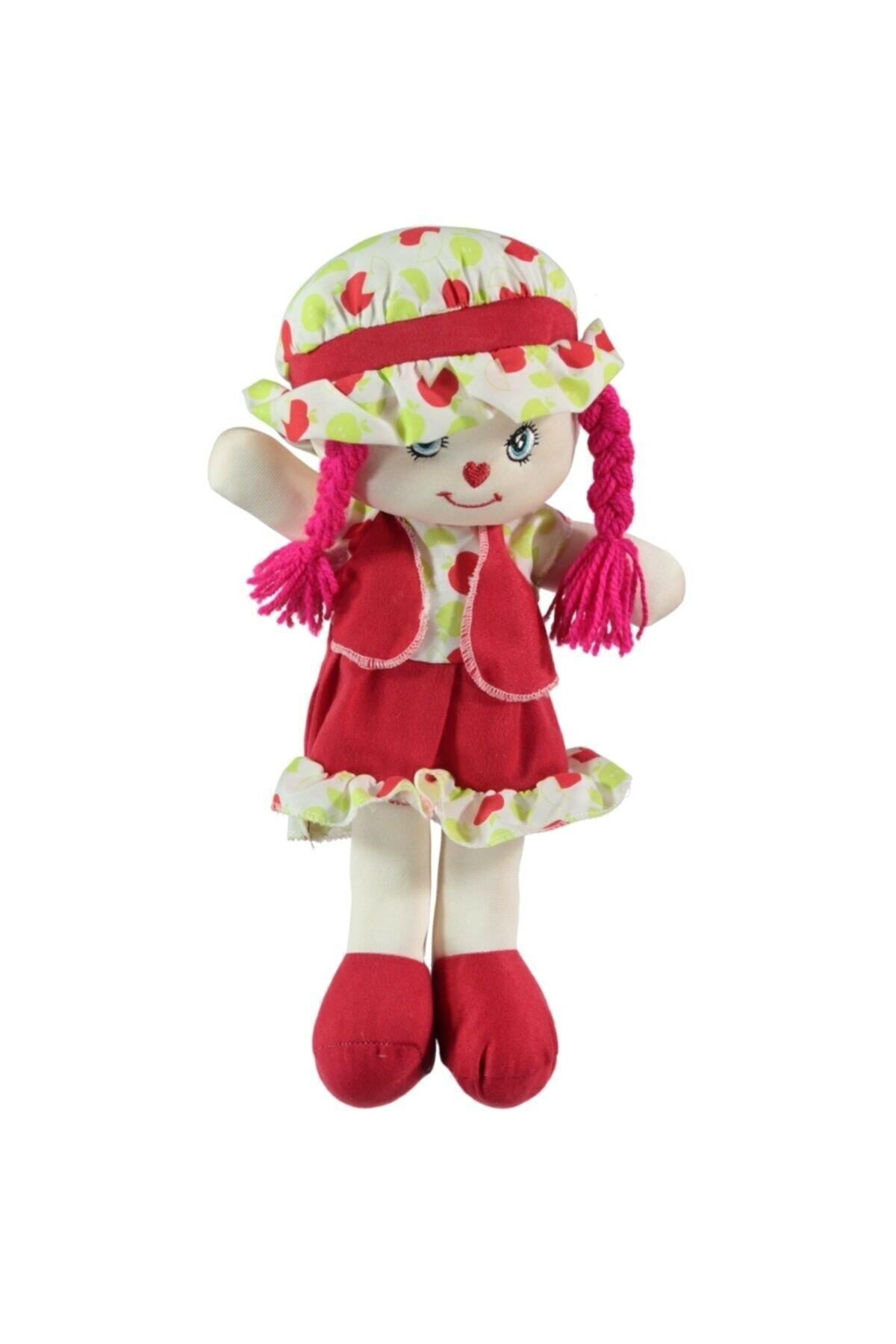 Can Oyuncak Şapkalı Bez Bebek 40cm Poşetli (Karışık Renk 1 Adet)