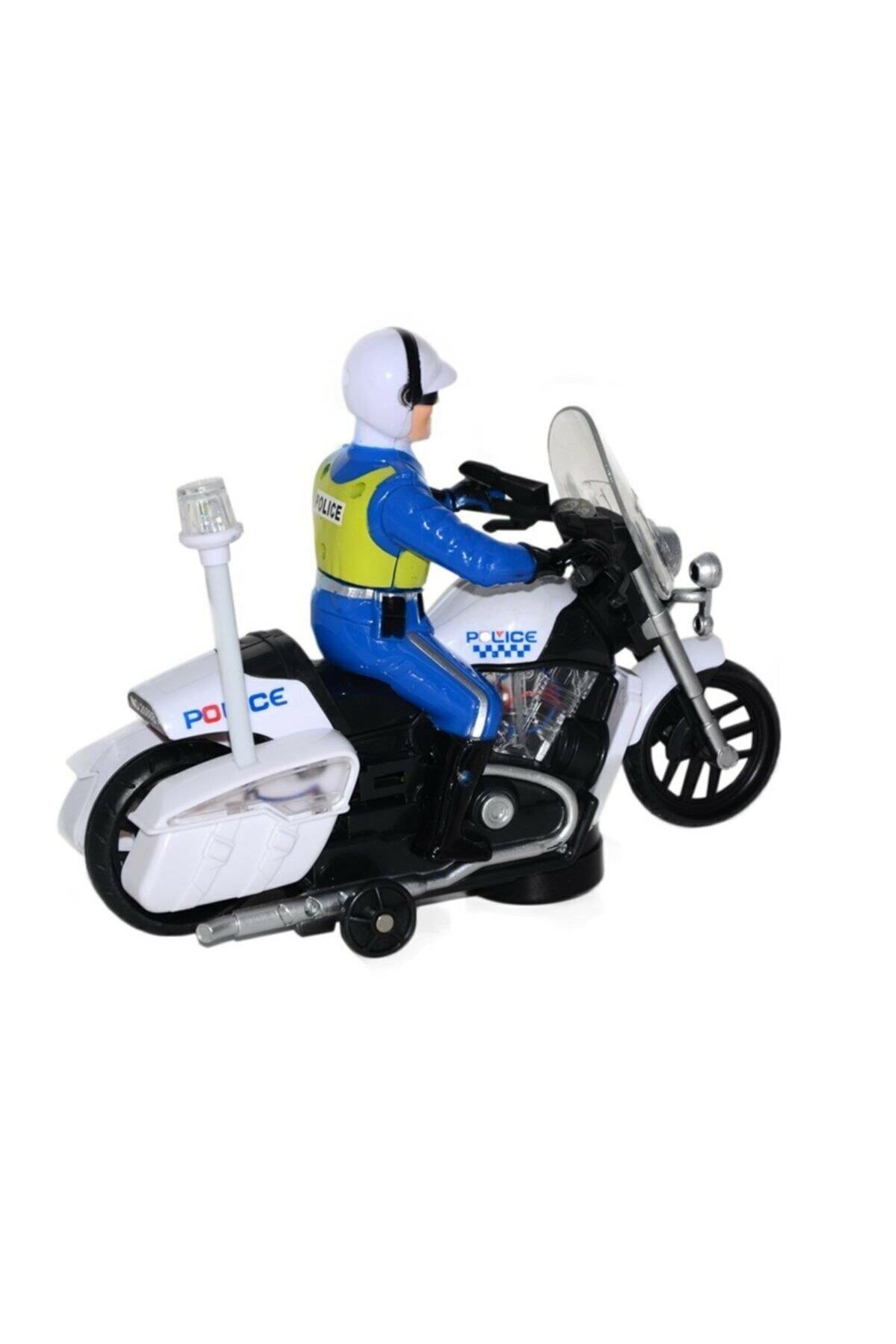 Can Toys Kutulu Pilli Sesli Ve Işıklı Polis Motoru