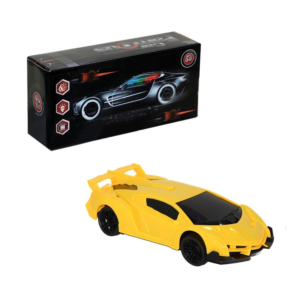 Can Toys Sesli ve Işıklı Çarp Dön Spor Araba
