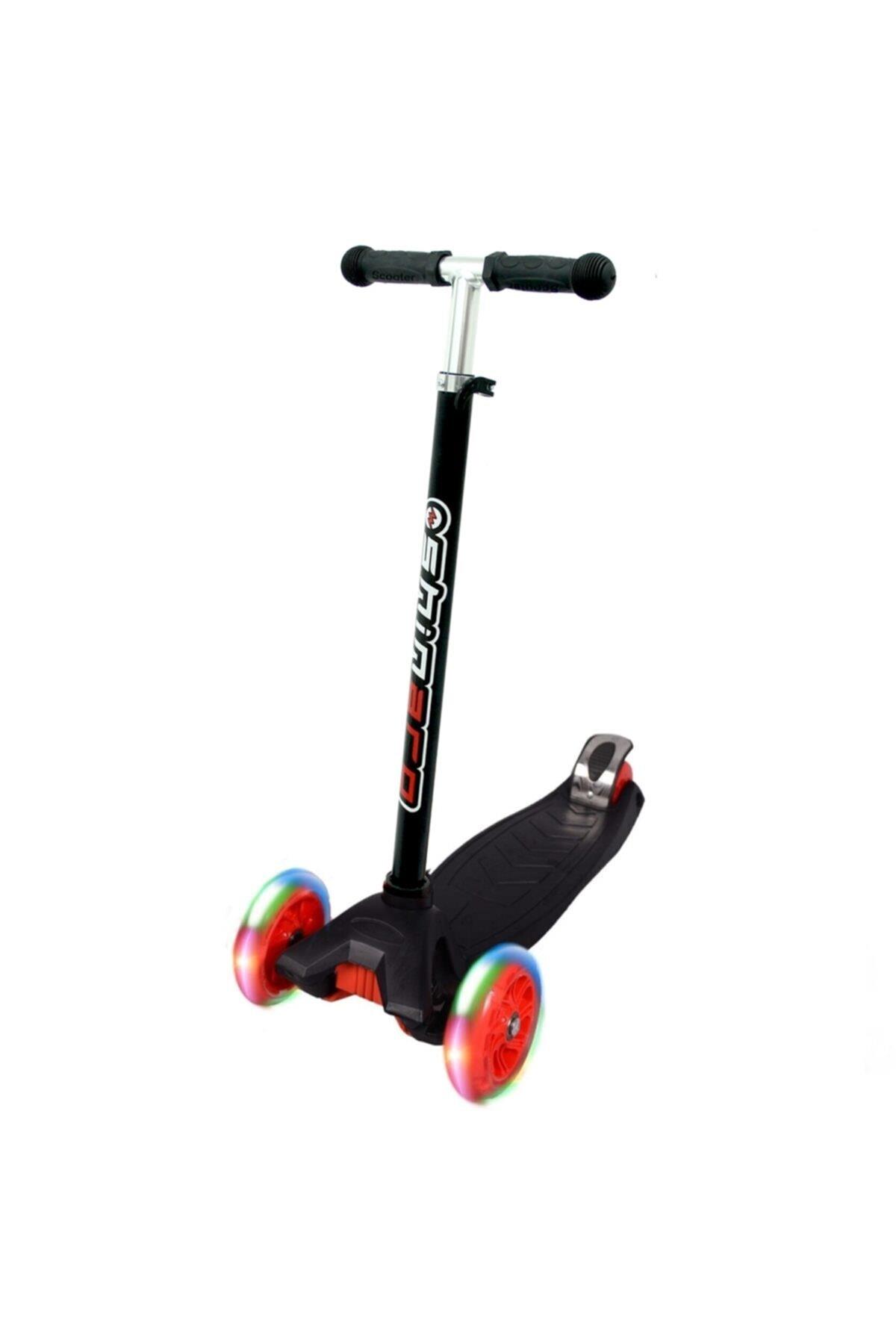 Can Toys Scooter Maxi Twister Siyah Yeni Nesil Scooter Büyük Boy