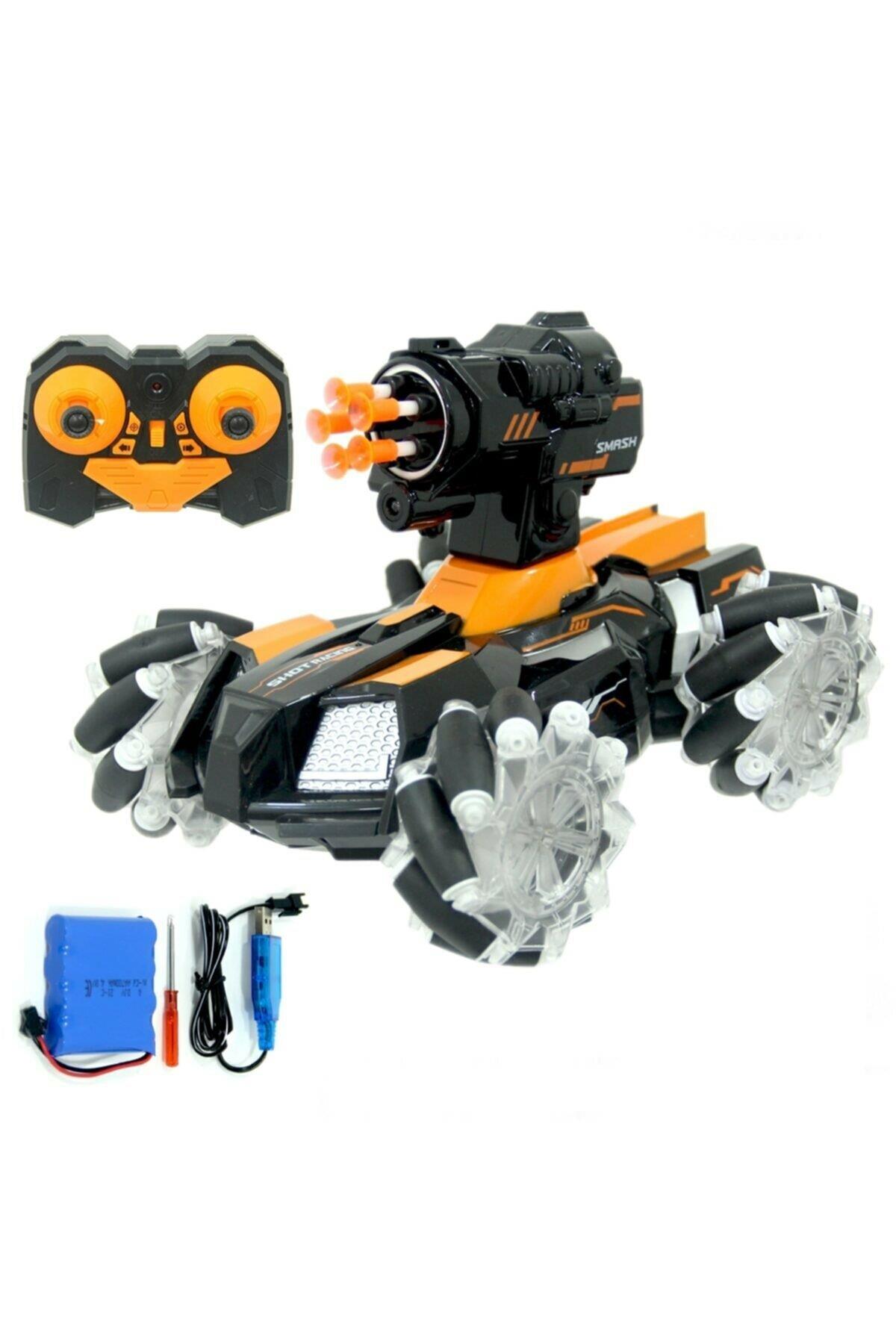 Can Toys Shooting Uzaktan Kumandalı Şarjlı Ok Atan Araba