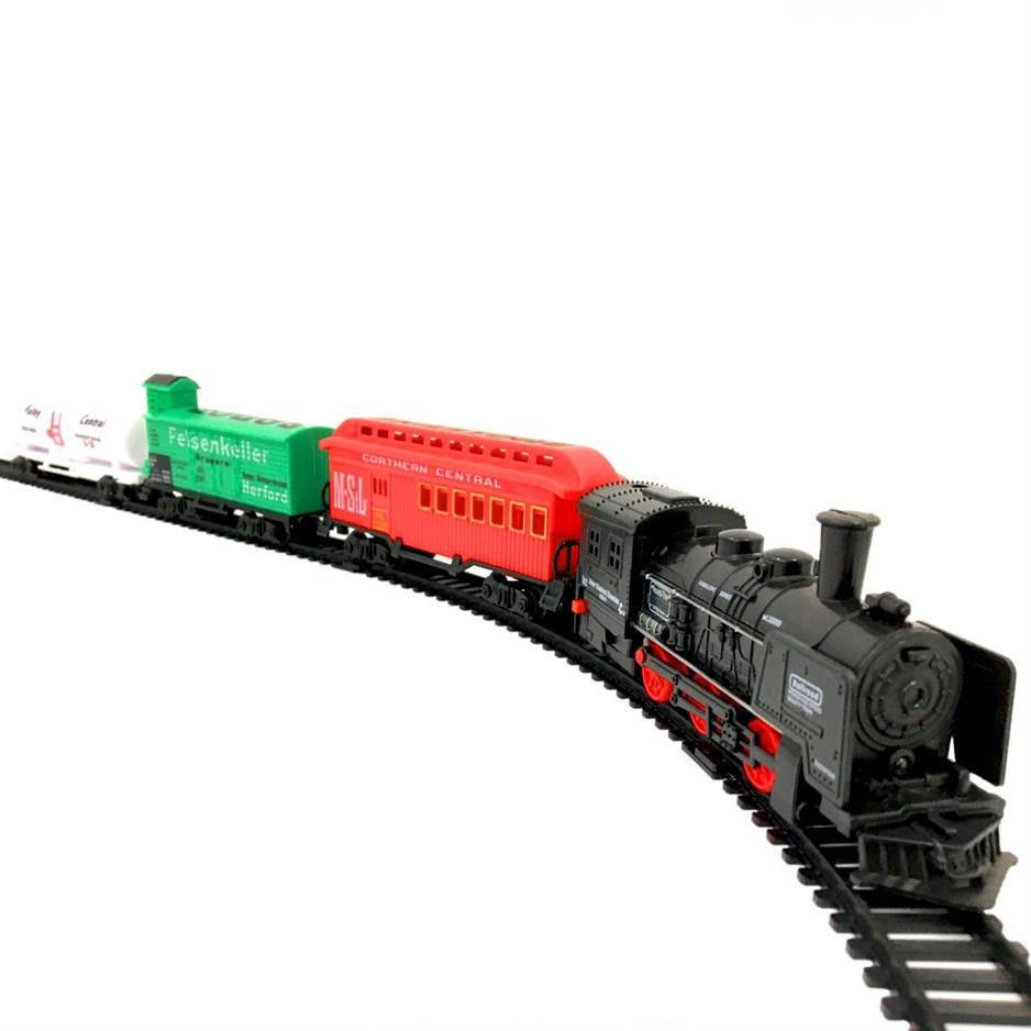 Canem Oyuncak Pilli Işıklı Klasik Tren Seti 18 Parça