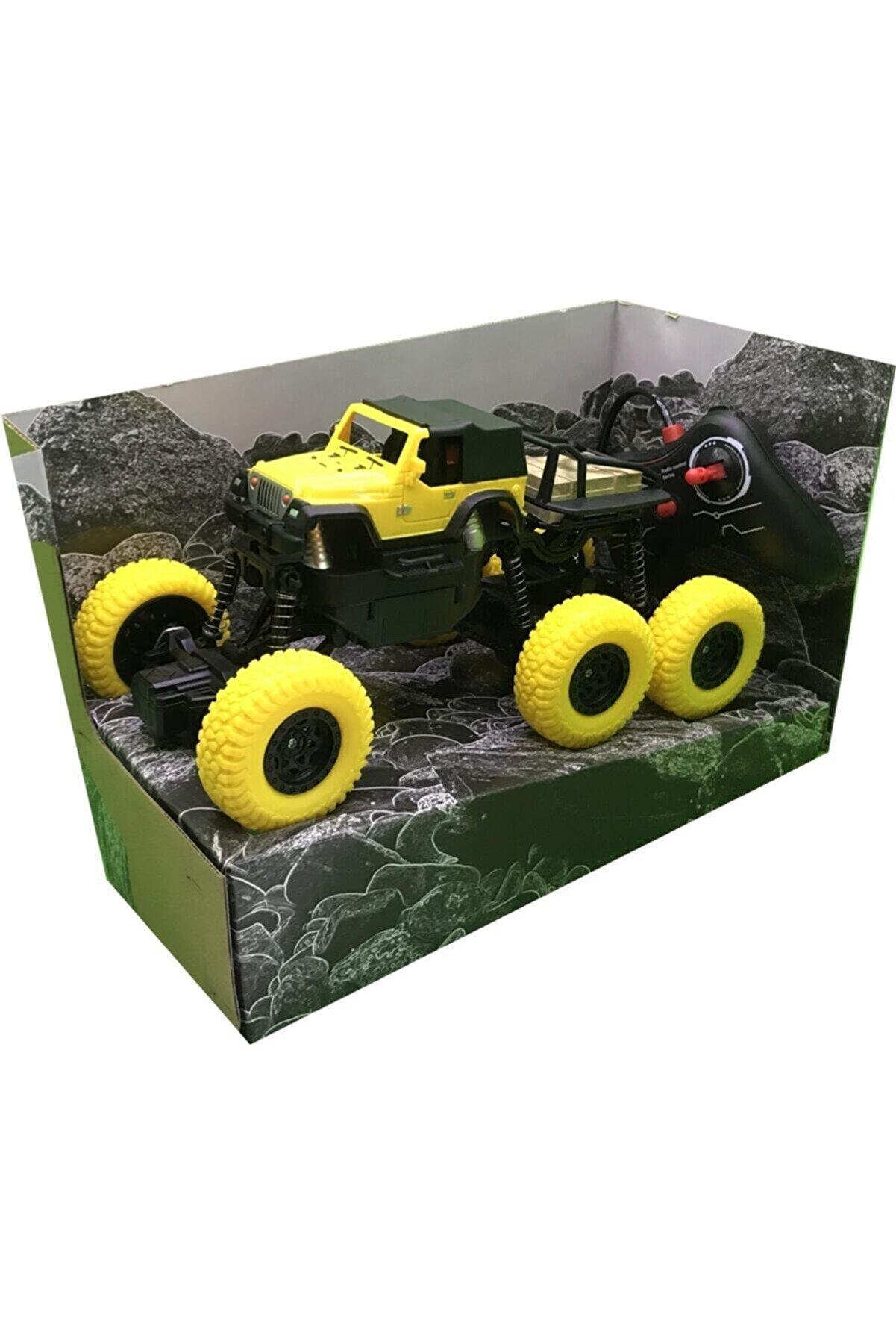 Canem Oyuncak Uzaktan Kumandalı Rock Climber 6x4 Şarjlı Kumandalı Jeep (Karışık Model 1 Adet)