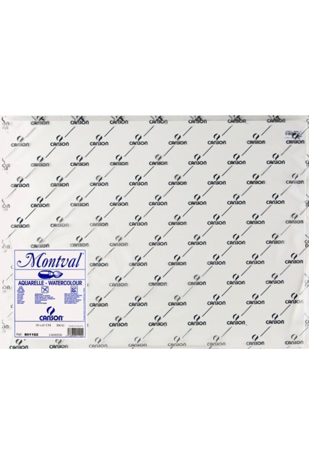 Canson Teknik Resim Kağıdı Sulu Boya Montval 300 GR 50 x 70 Cm (25 Li Paket)