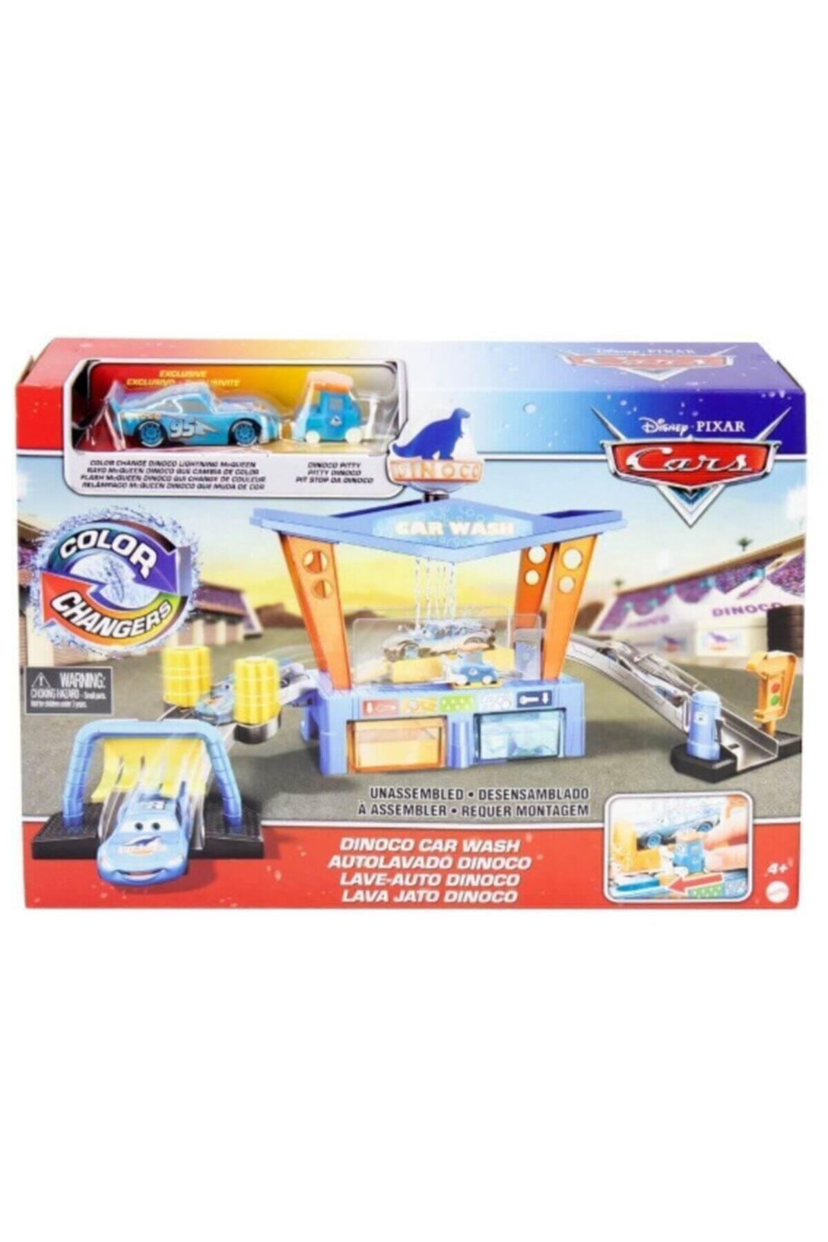 Cars Dinoco Araba Yıkama Oyun Seti