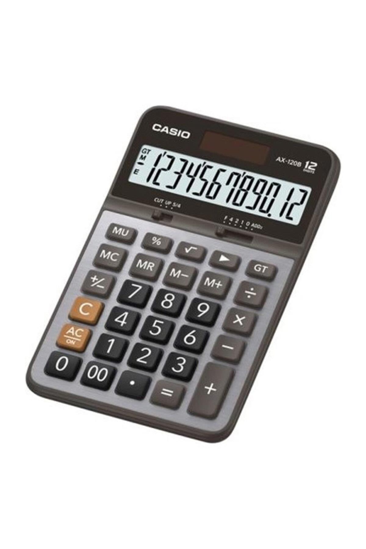 Casio Hesap Makinası Masa Üstü 12 Hane AX-120B
