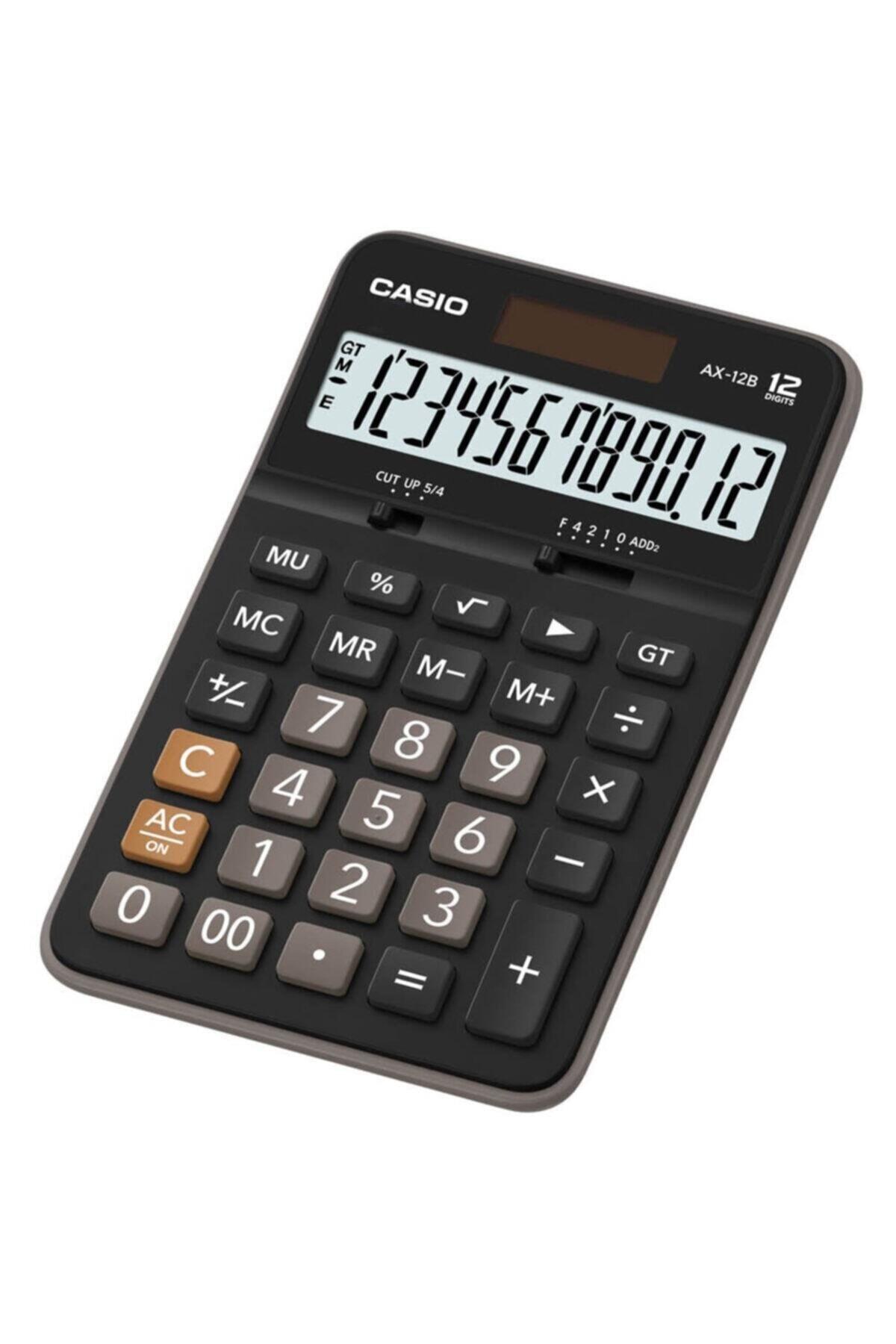 Casio Hesap Makinası Masa Üstü 12 Haneli Hesap Makinesi