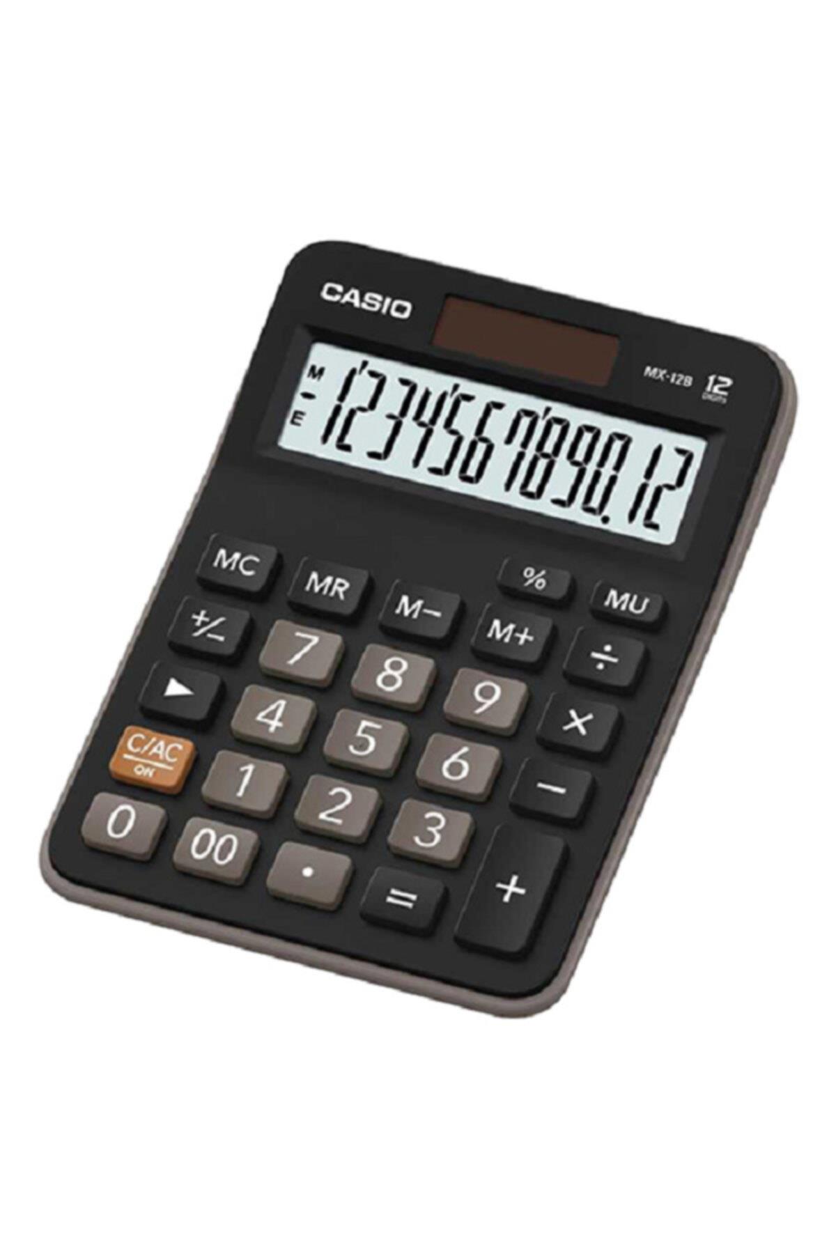 Casio Hesap Makinası Masa Üstü 12 Haneli Hesap Makinesi MX-12B