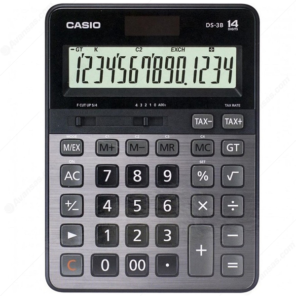 Casio Hesap Makinesi Masaüstü 14 Haneli Hesap Makinası