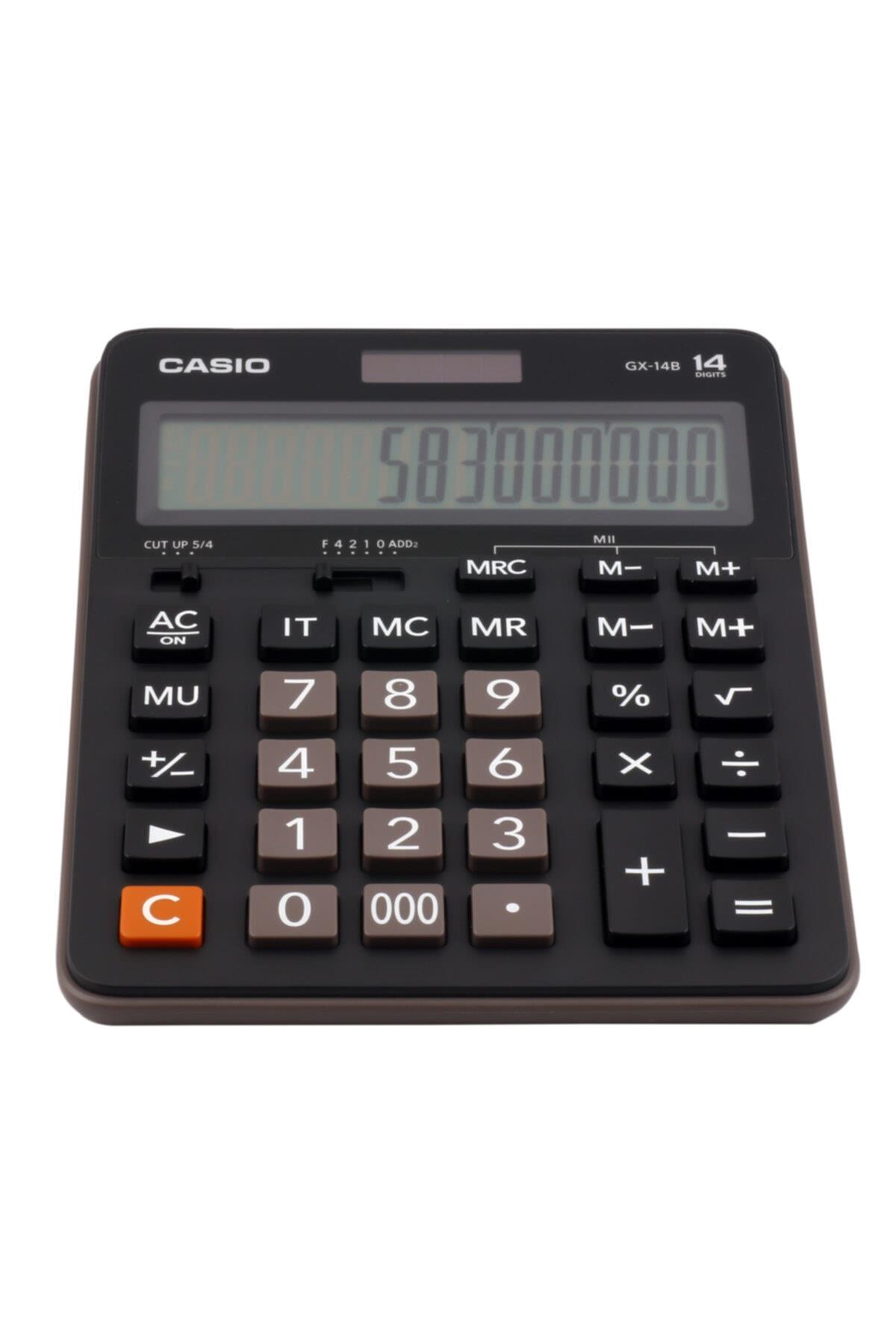 Casio Hesap Makinası Masa Üstü 14 Hane GX-14B