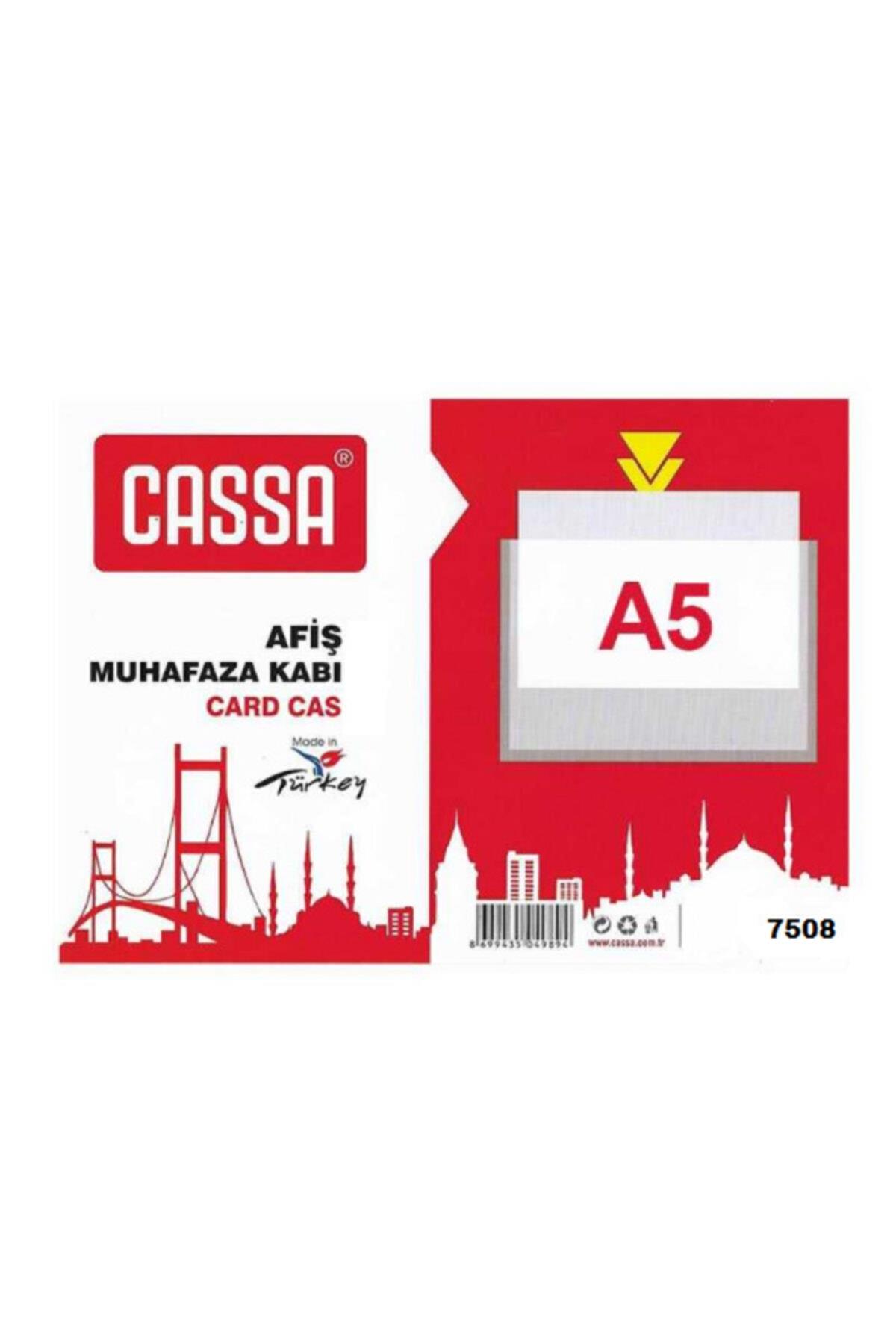 Cassa Tabela Poşeti (Afiş Muhafaza Kabı A5) 148x210 MM Şeffaf (10 Lu Paket)