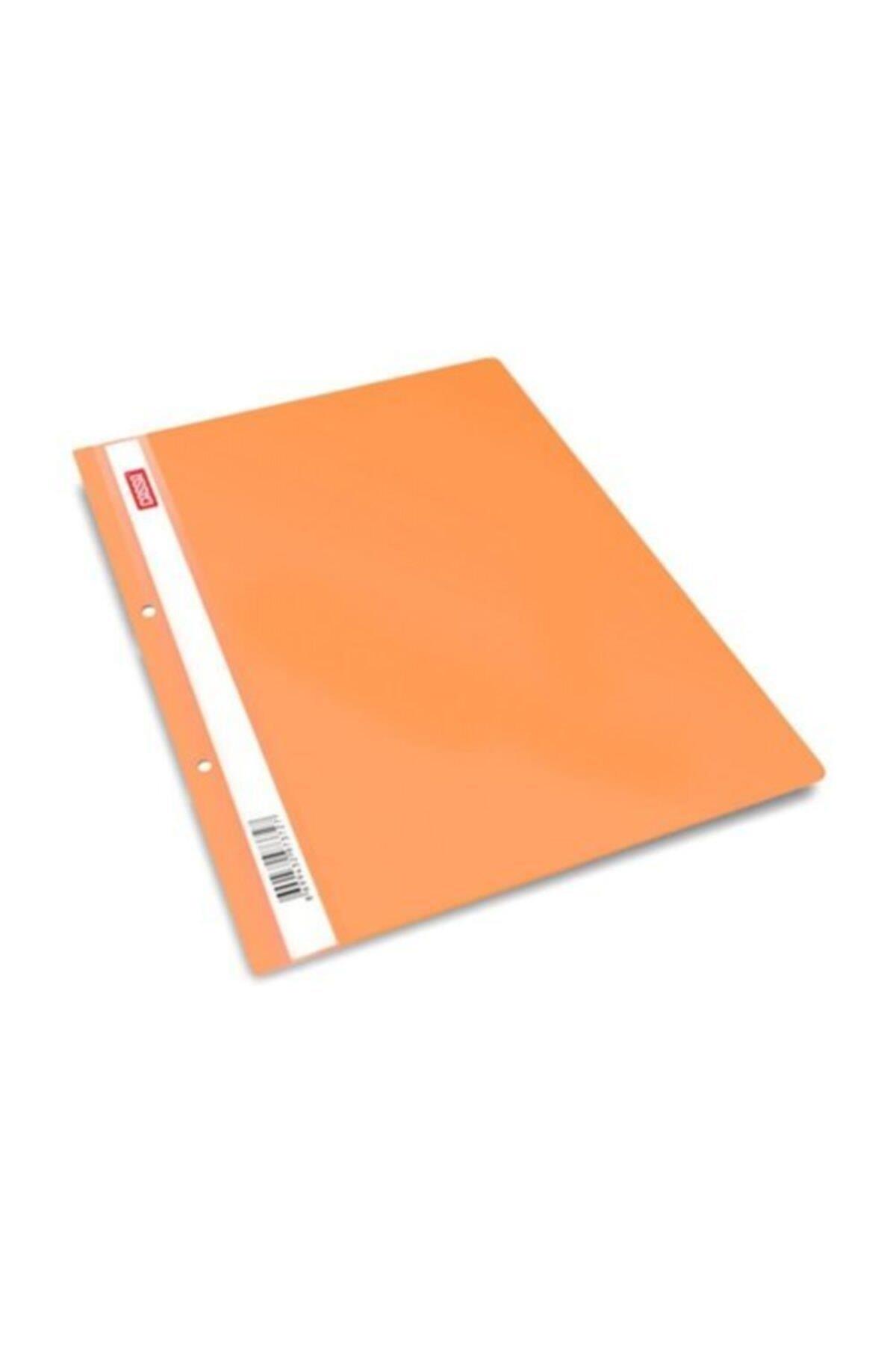 Cassa Telli Dosya Plastik Eco A4 Turuncu A-4 Telli Dosya (50 Li Paket)
