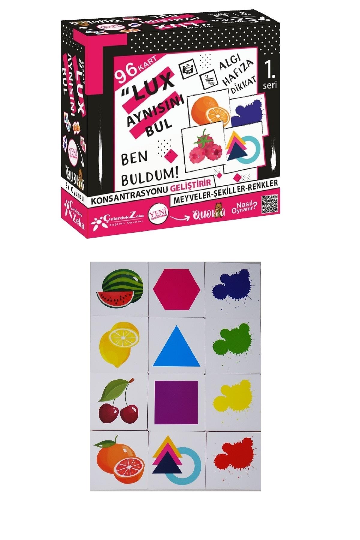Çekirdek Zeka Aynısını Bul Lux Pembe