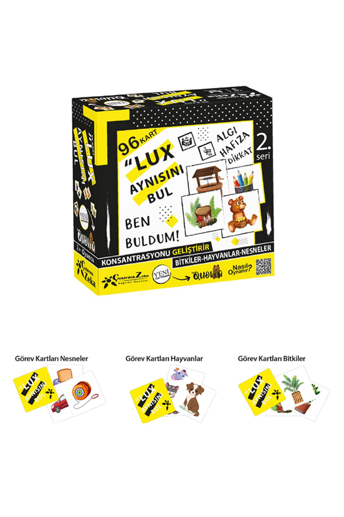 Çekirdek Zeka Aynısını Bul Lux Sarı