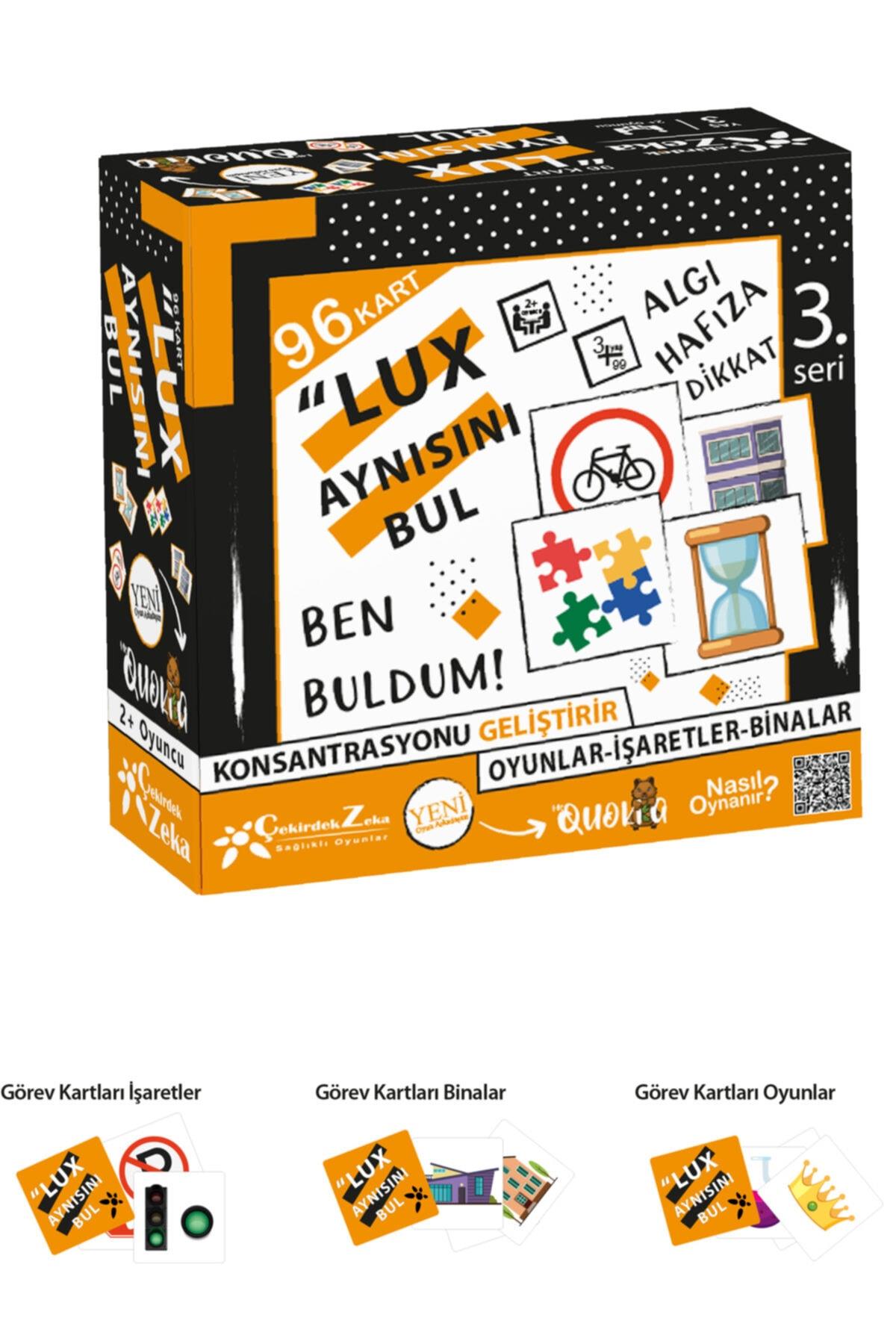 Çekirdek Zeka Aynısını Bul Lux Turuncu