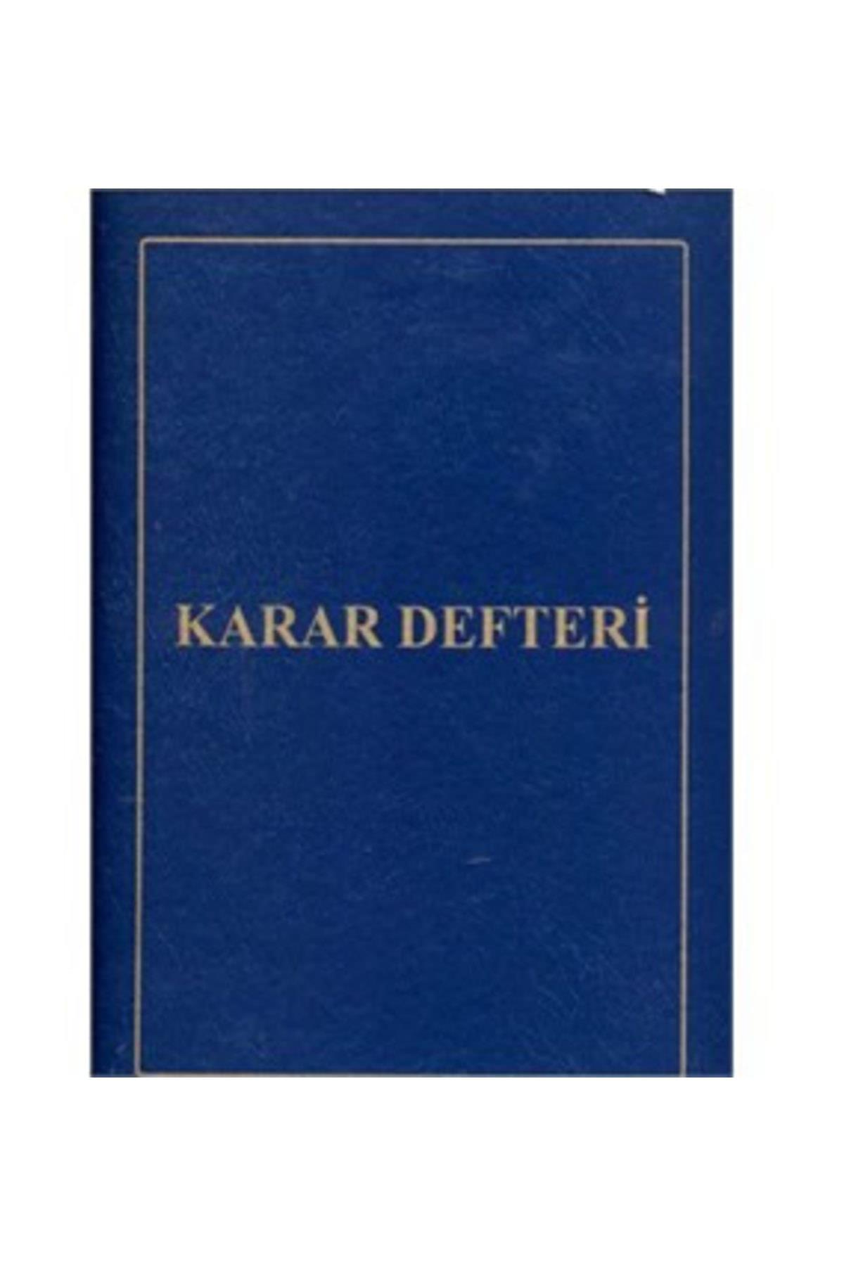 Cem Karar Defteri Ciltli 72 YP 24x34