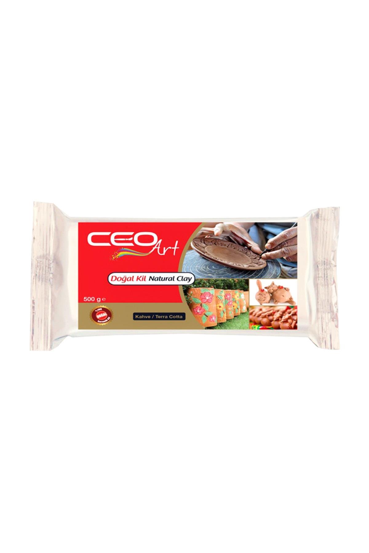 Ceo Art Seramik Hamuru Doğal 500 GR Kahverengi CEO-DK0004