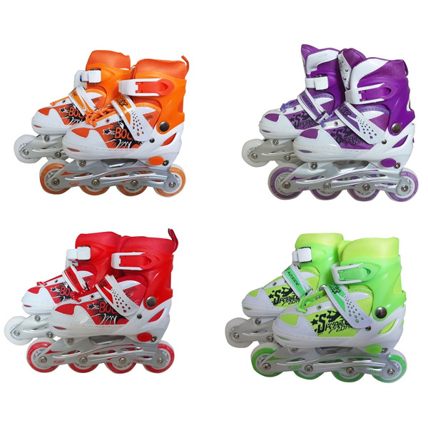 Ceo Sport Paten 35-38 Numara Ayarlanabilir Paten (Karışık Renk 1 Çift)