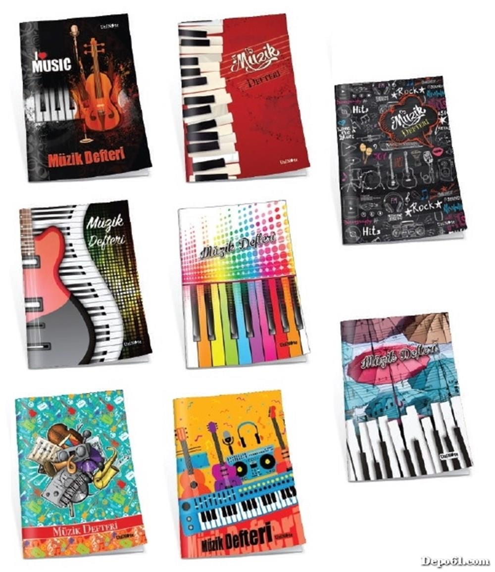 Çınar Müzik Defteri Büyük 30 Yaprak 24 Lü Paket