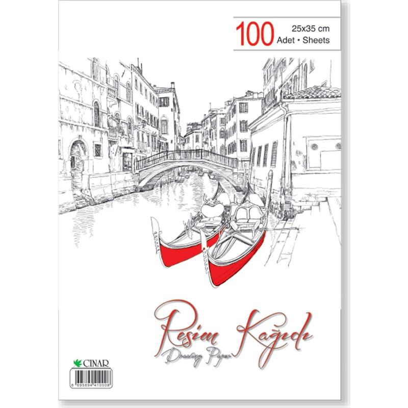 Çınar Resim Kağıdı 34x48 100 Lü