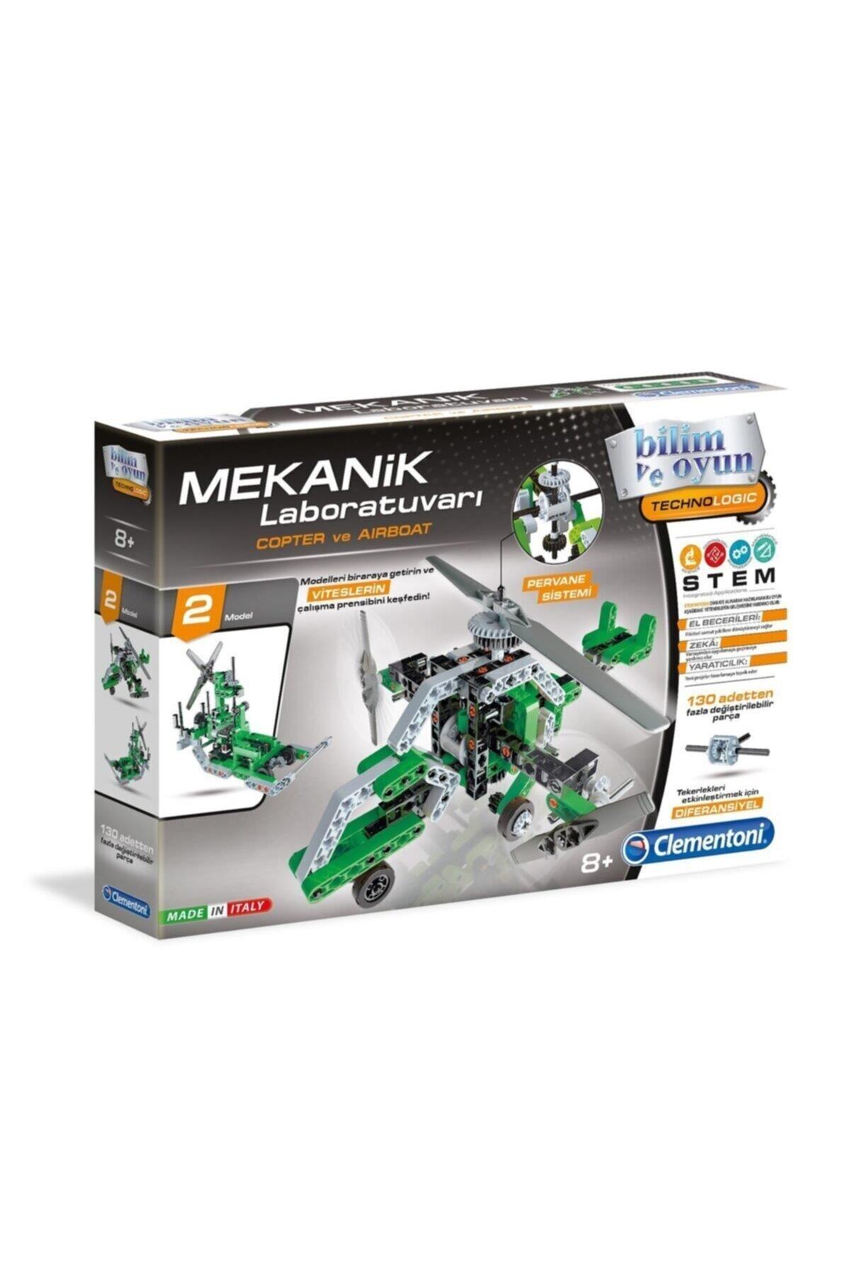 Clementoni Mekanik Laboratuvarı Copter & Airboat