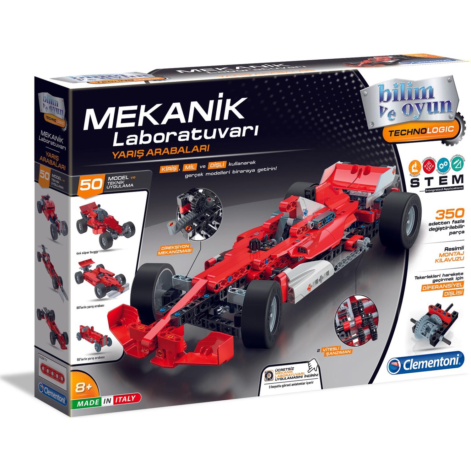 Clementoni Mekanik Laboratuvarı Yarış Arabaları Formula 1