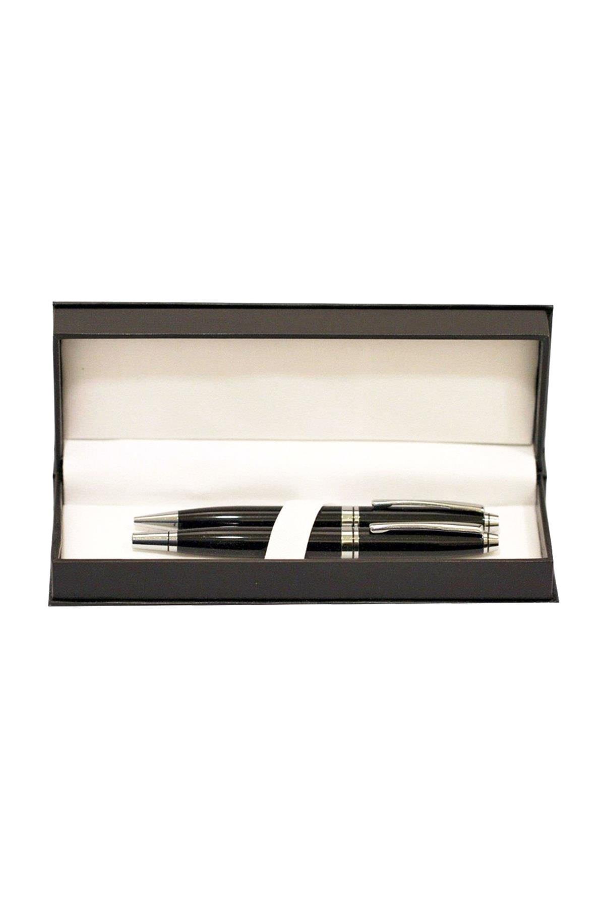 Clkpen Takım Kalem Roller+Tükenmez Siyah 105