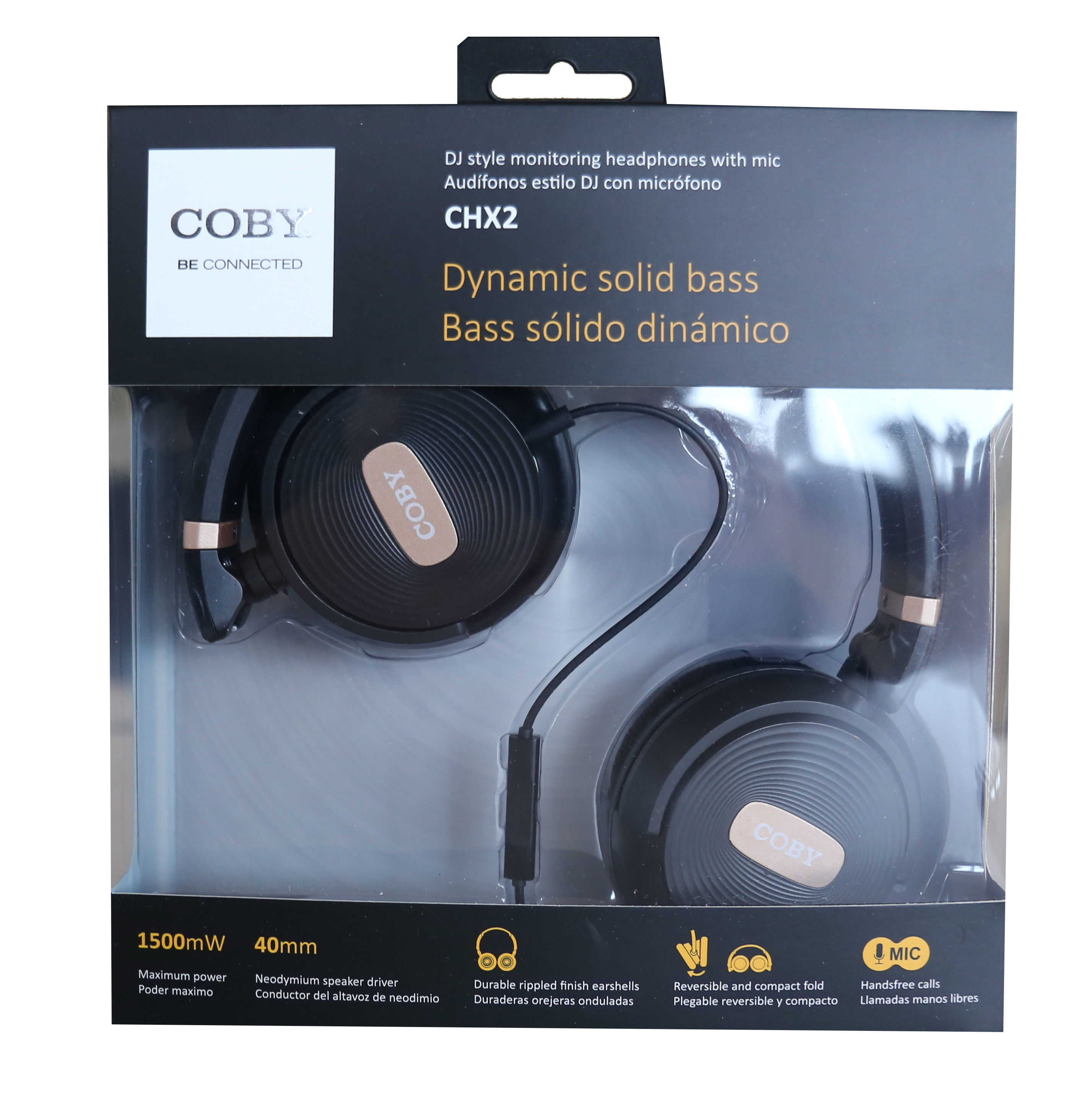 Coby Dynamic Solid Bass Mikrofonlu Kulaklık Siyah Stereo Jack Siyah Kulaklık