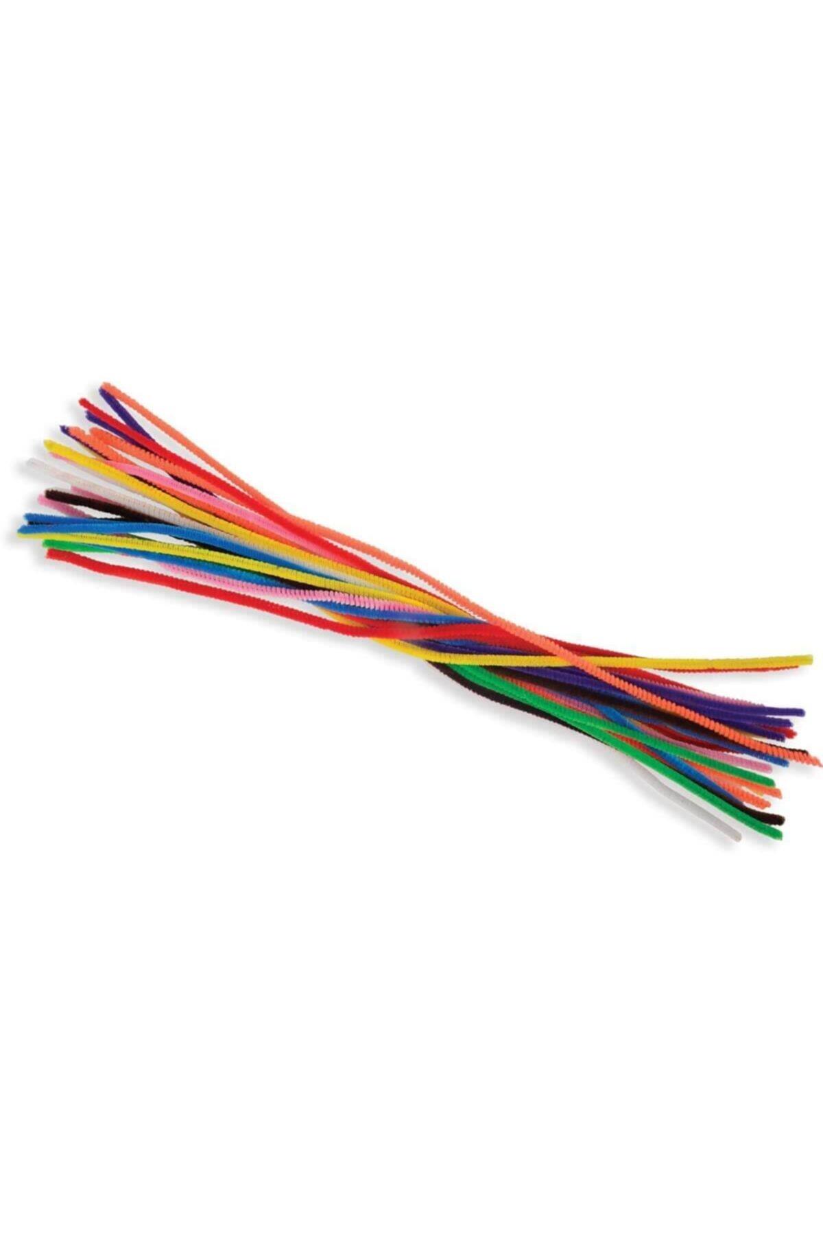 Colorbank Şönil 6 Mm 50 Cm 25 Li Karışık Renk Şönil