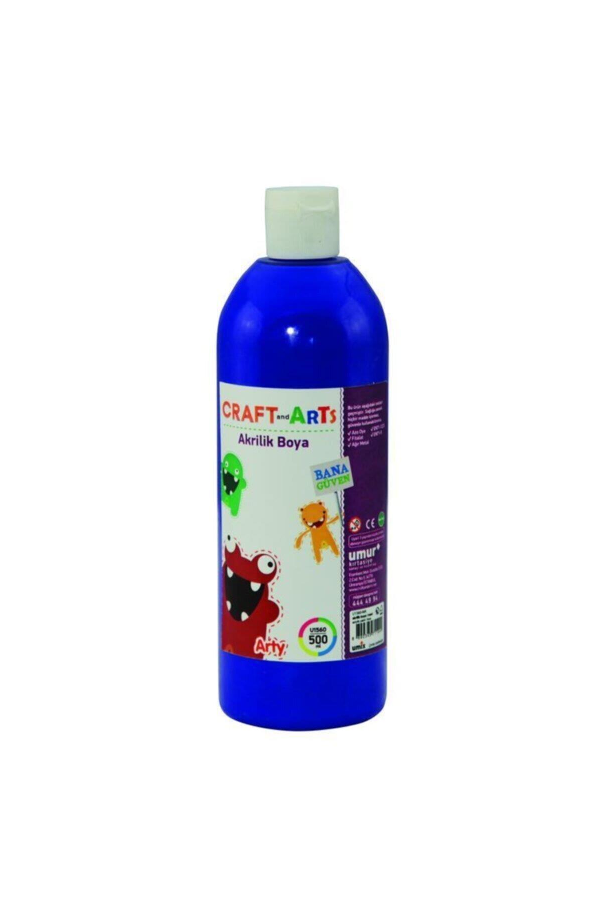 Craft And Arts Akrilik Boya 500 Ml Mavi Akrilik Boya