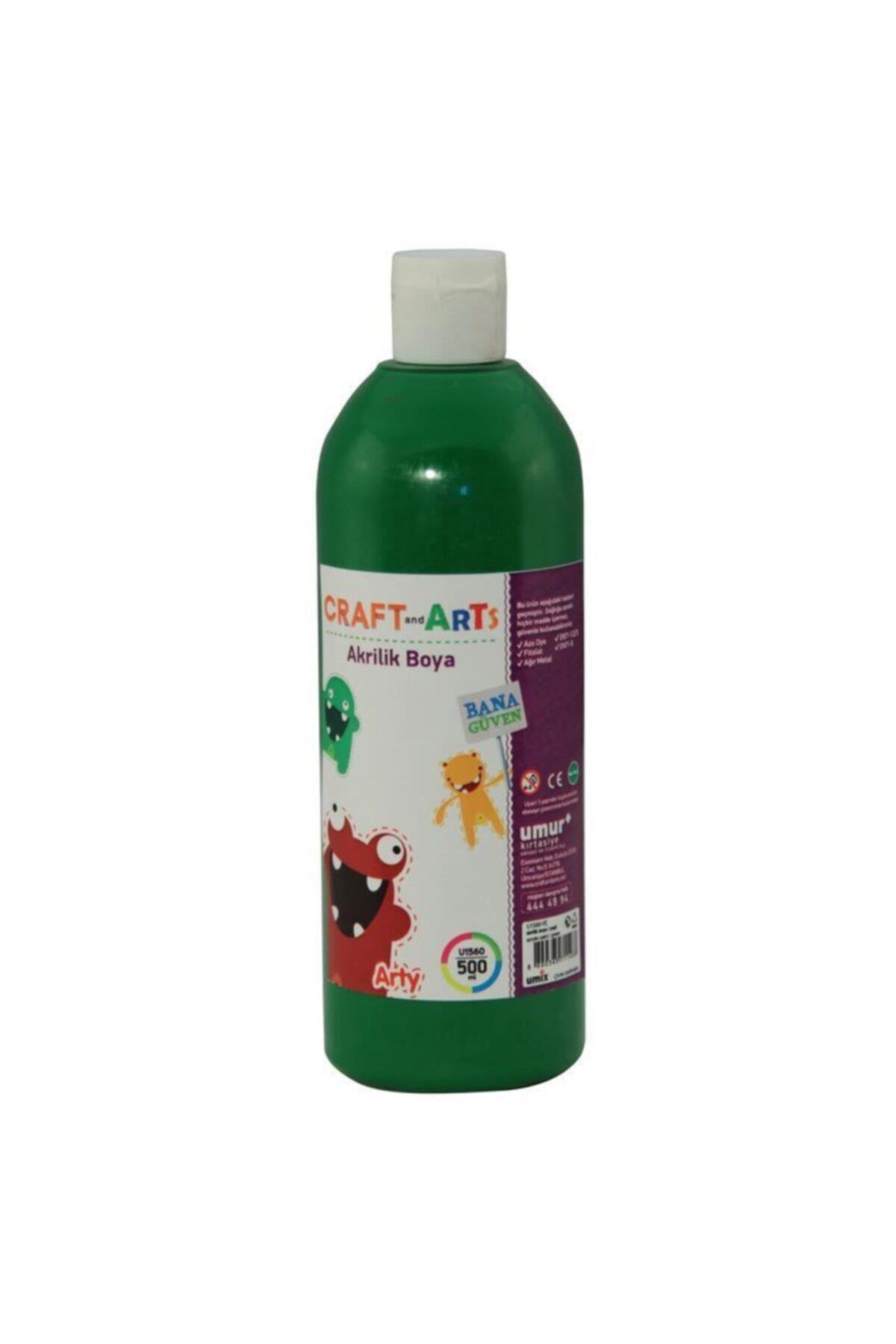 Craft And Arts Akrilik Boya 500 ml Yeşil