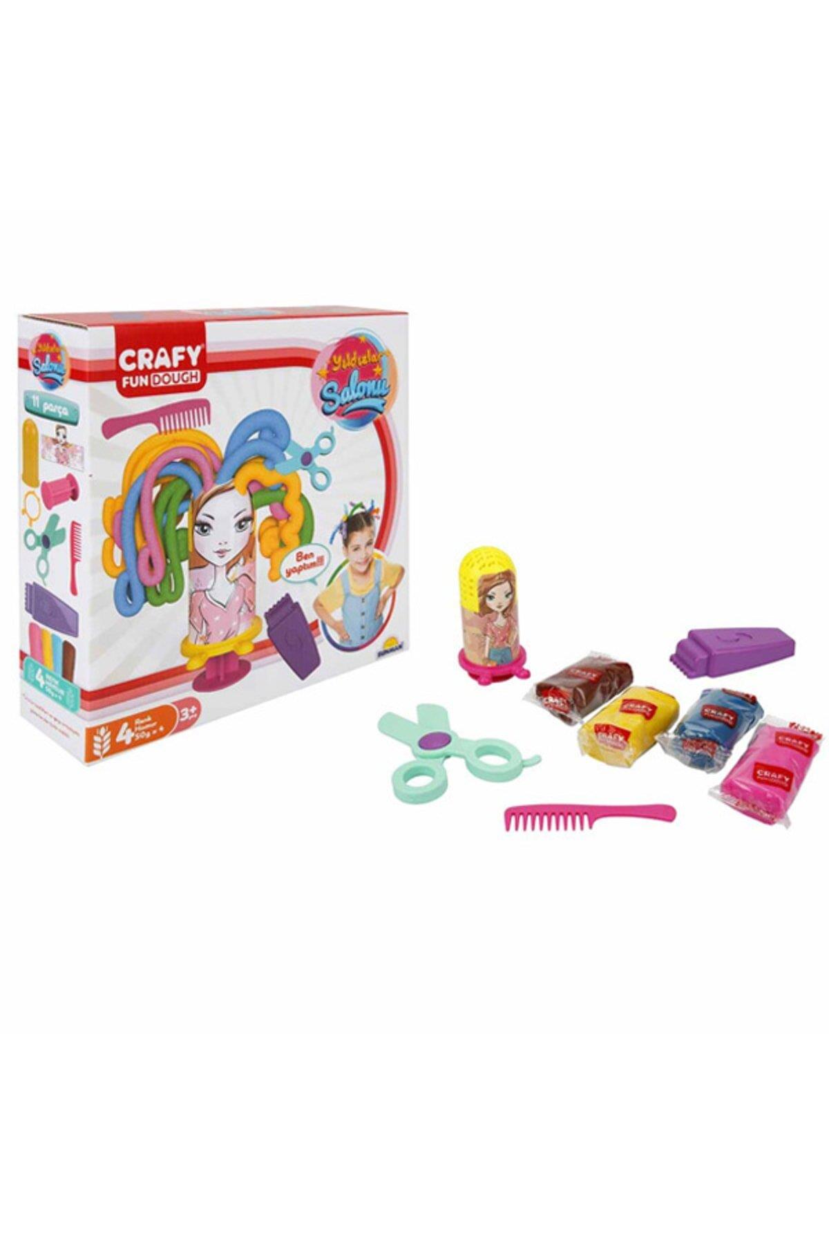 Sunman Crafy Yıldızlar Salonu Oyun Hamur Seti 200 gr 11 Parça