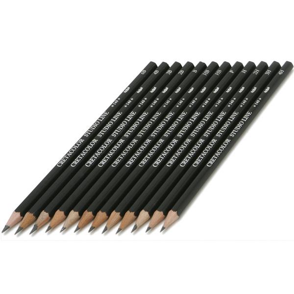 Cretacolor Artist Studio Line Graphite Pencils B (Dereceli Çizim Kalem) (12 Adet)