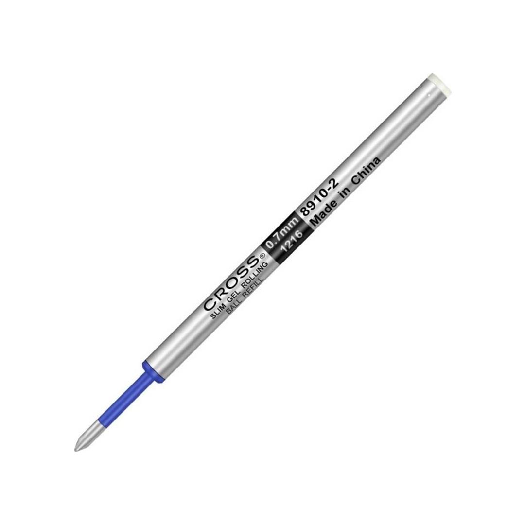 Cross Roller Kalem Yedeği Slim İnce Jel Mavi 8910-2