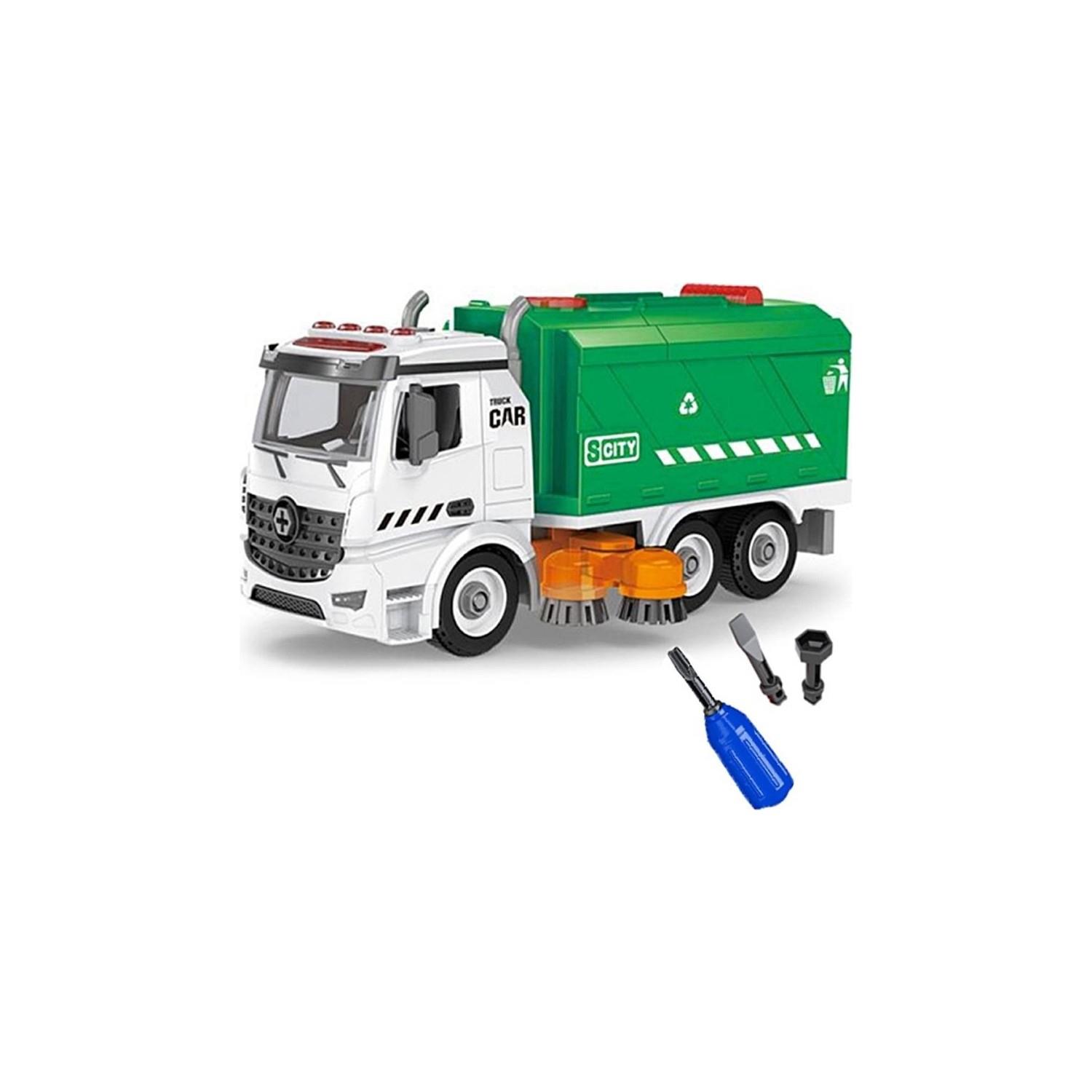 Ceren Oyuncak Diy Assembly Işıklı Sesli Sök Tak Temizlik Aracı